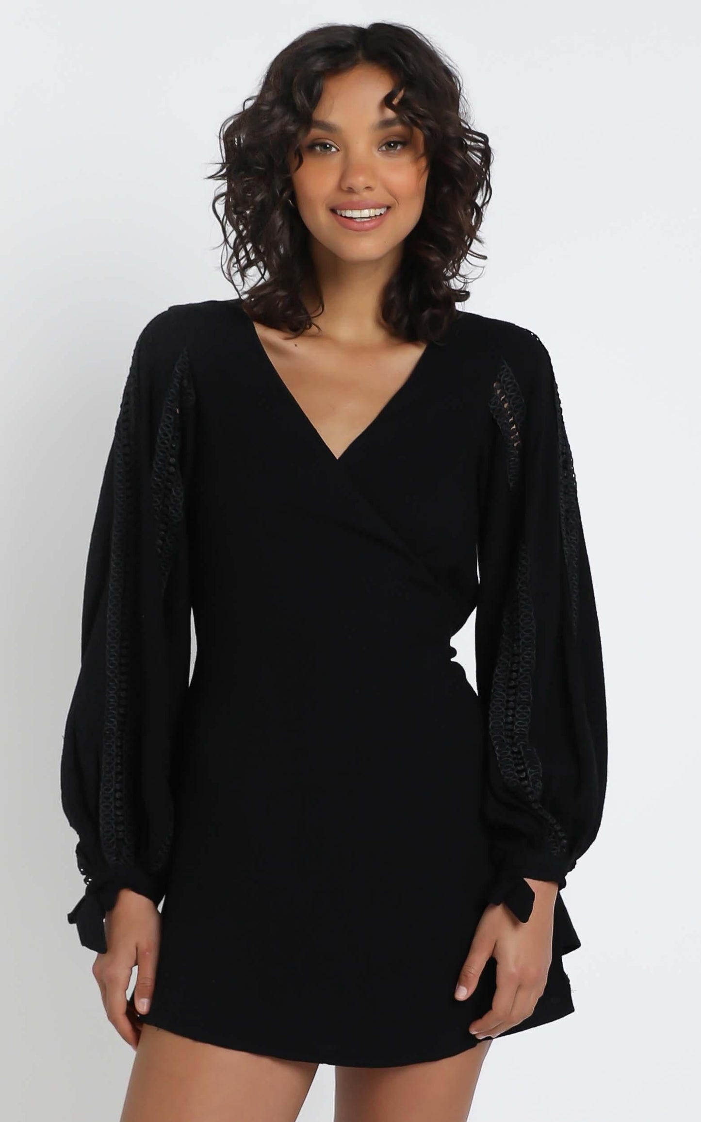 Phoebe Dress in Black