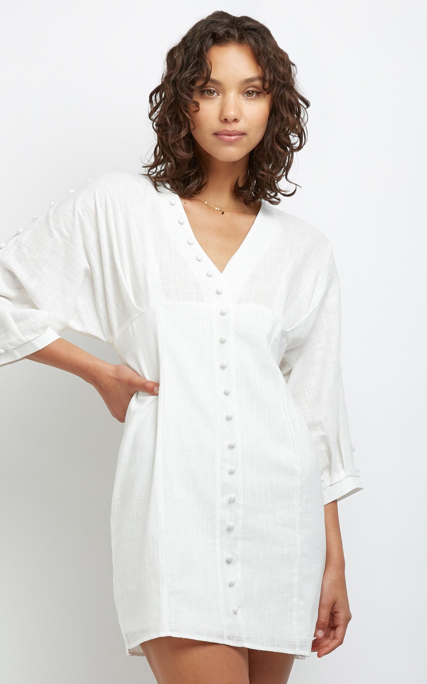 Phoenix Dress in White