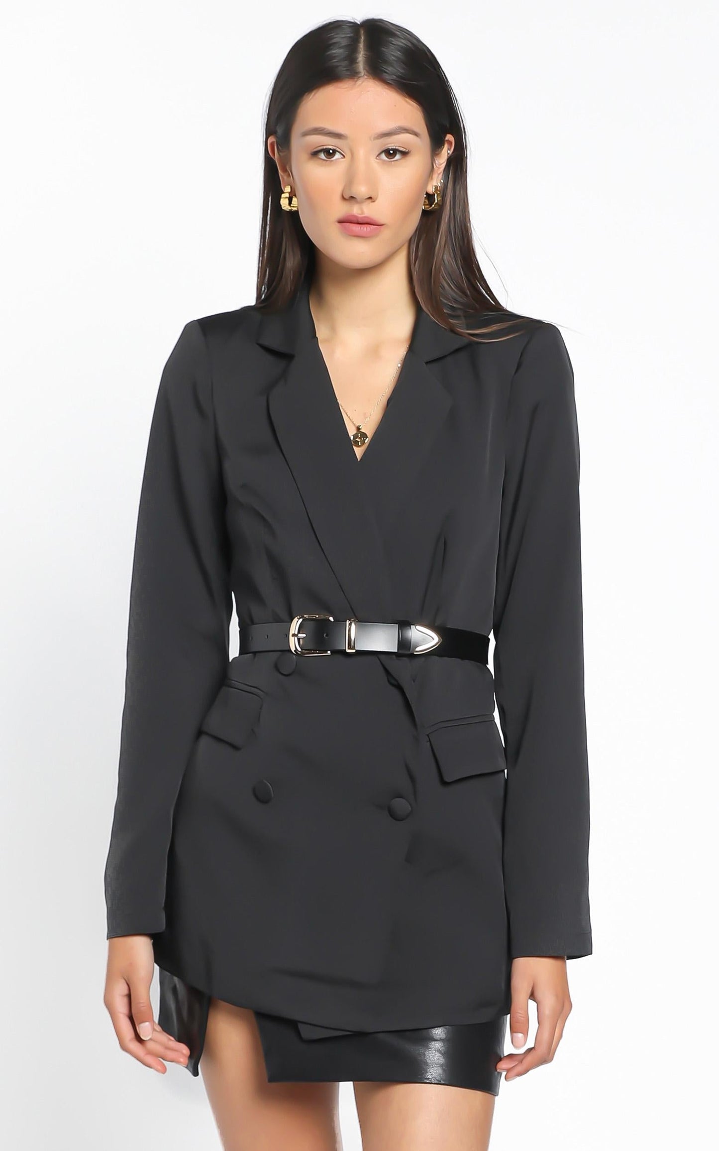 Radiate Confidence Blazer In Black