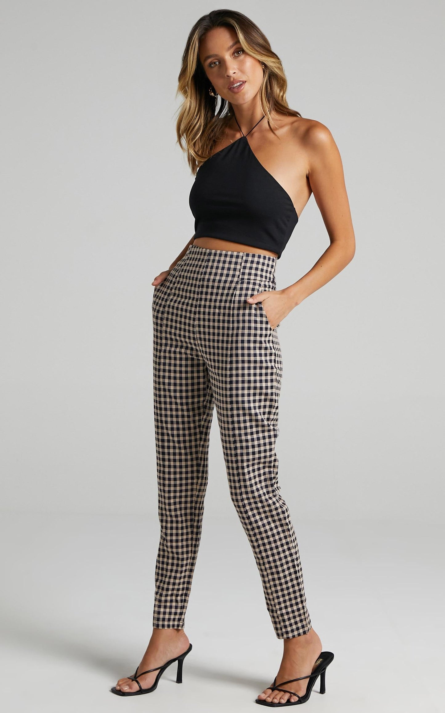 Otis Pants in Navy Check