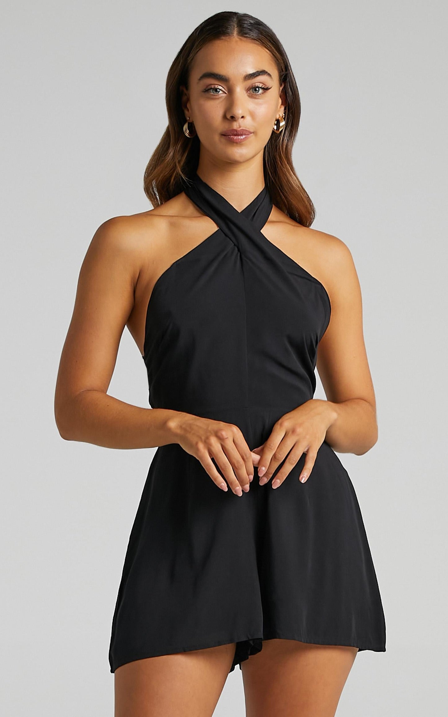 Miriel Playsuit in Black