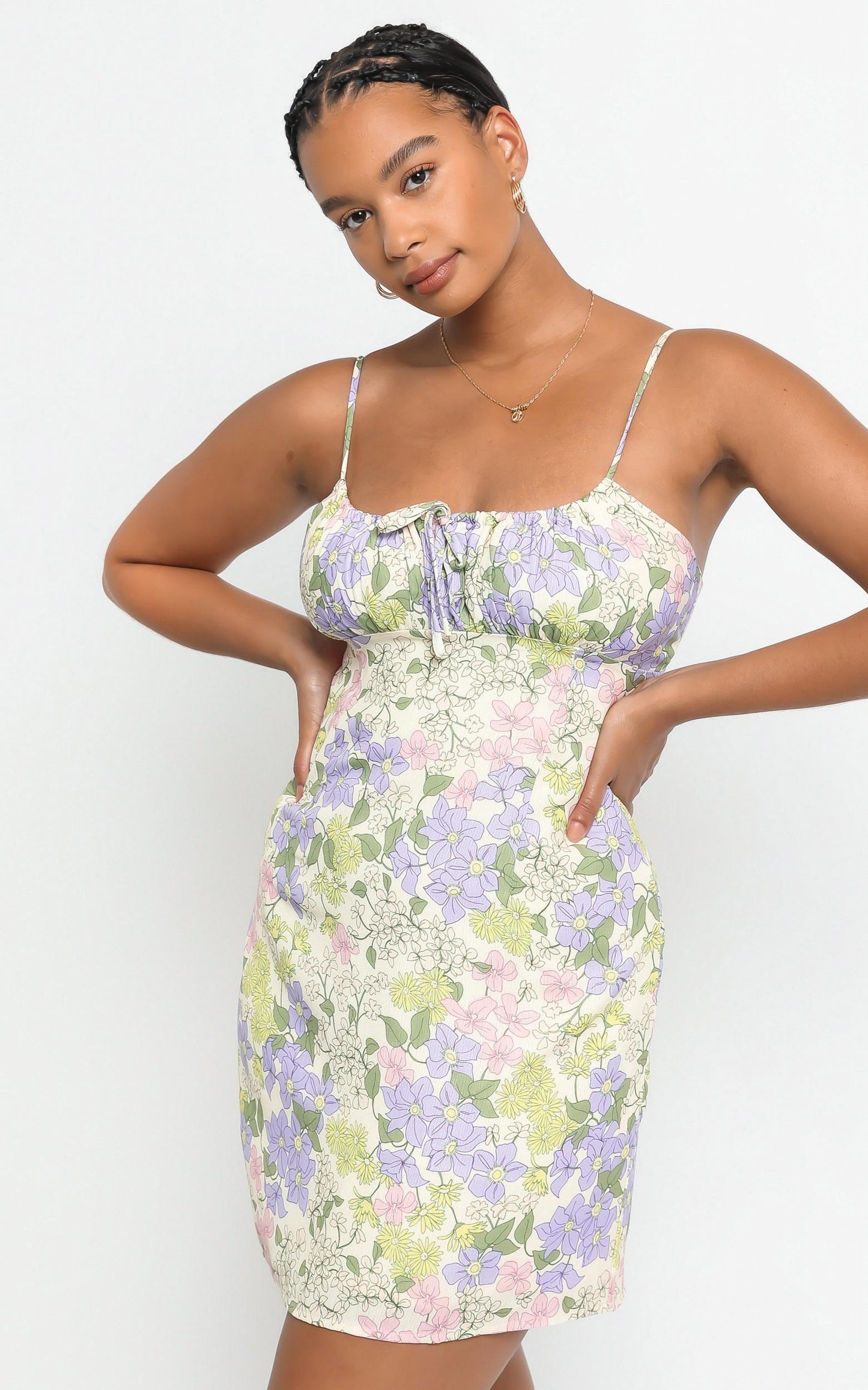Sunday Session Dress in Garden Floral
