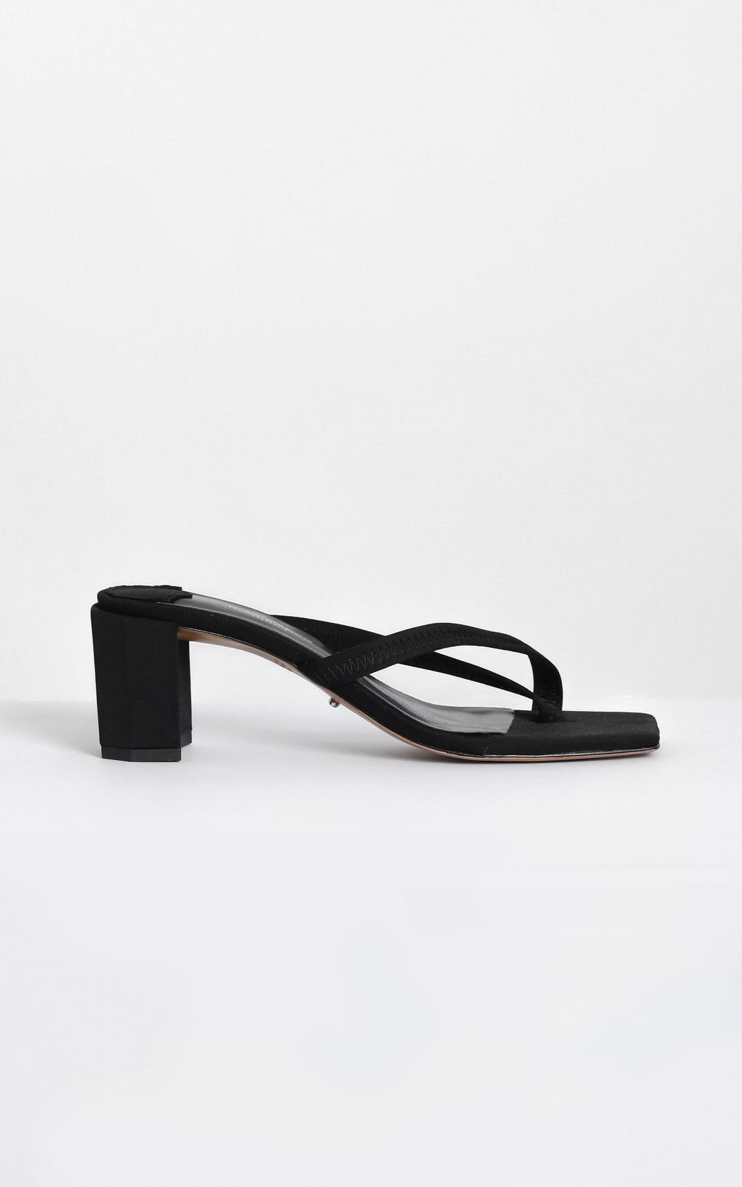Tony Bianco - Serrah Heels In Black Lycra