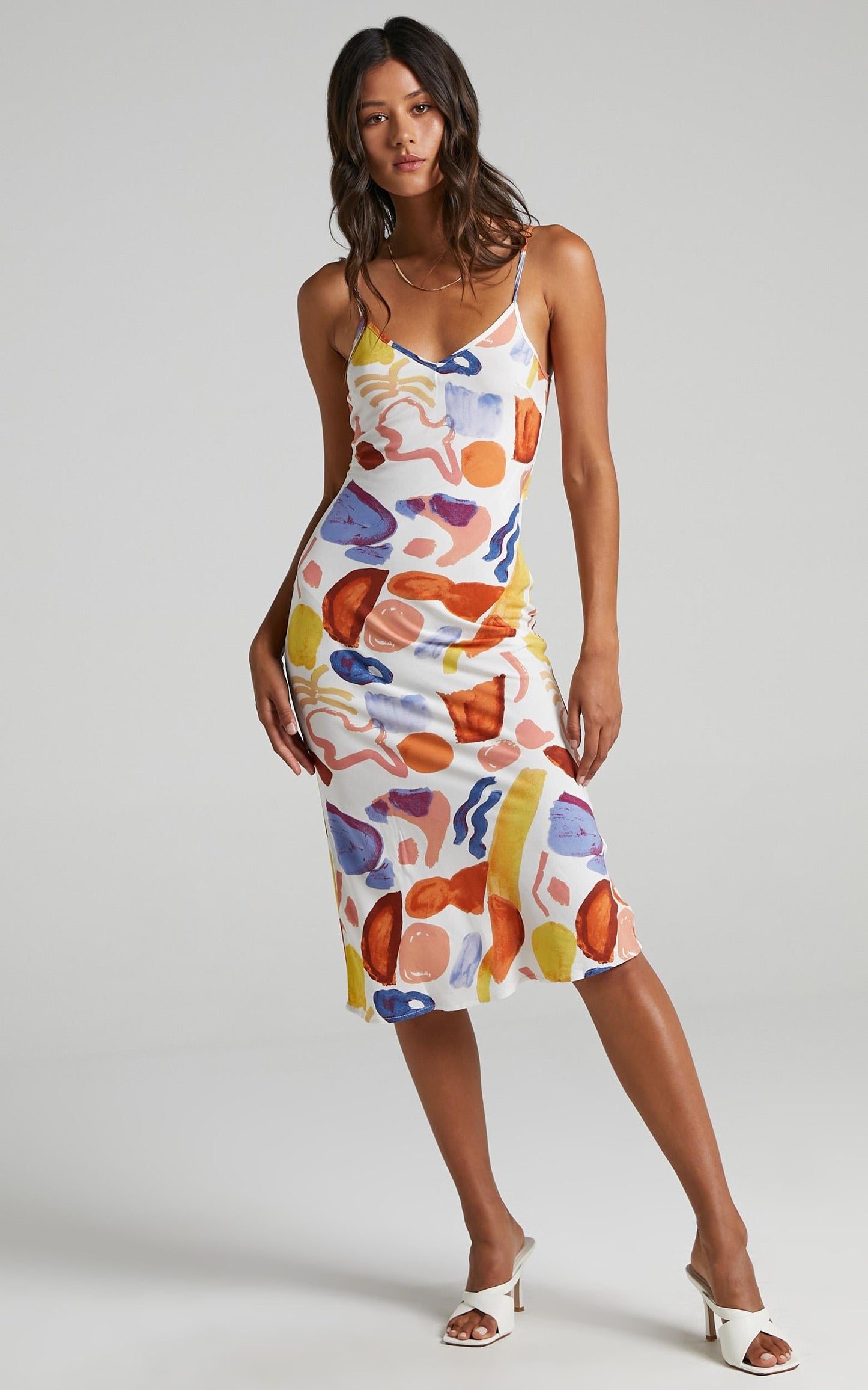 Tameka Dress in Abstract