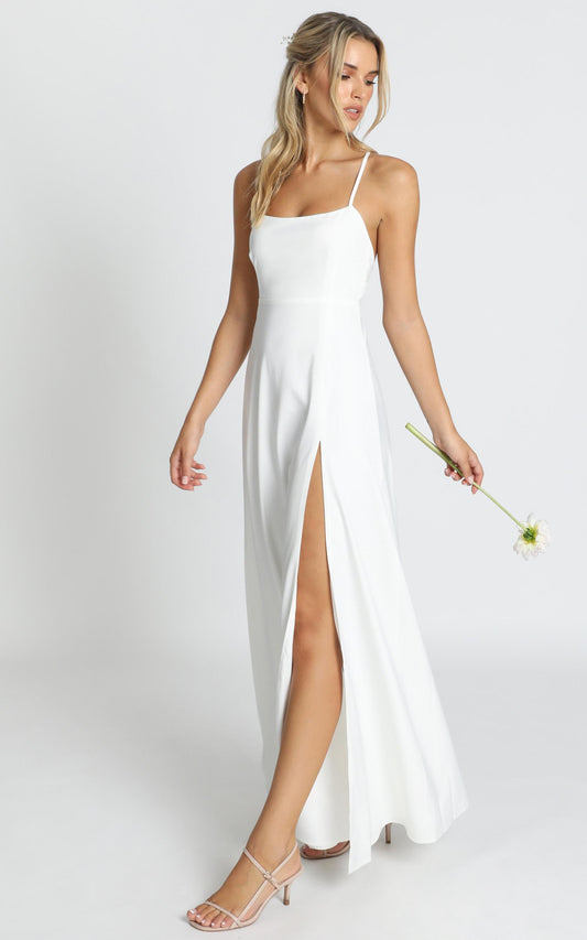 Will It Be Us Dress in White