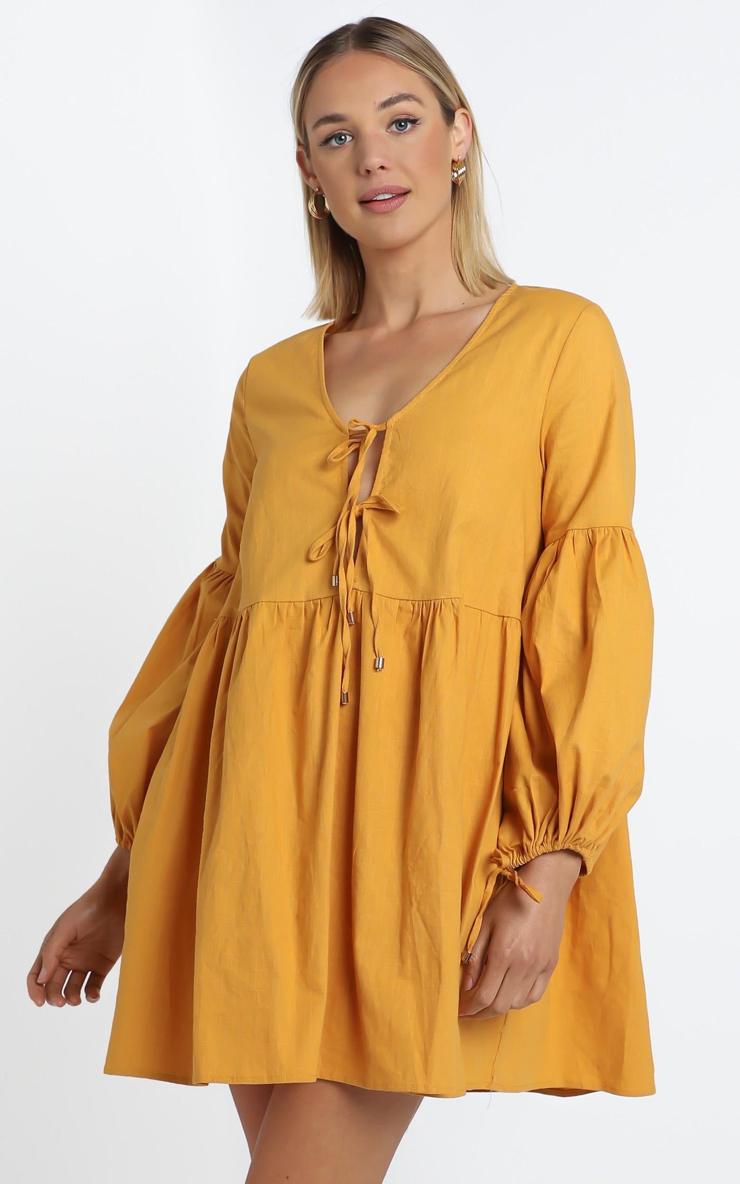 Zya The Label - Marigold Dress in Mustard
