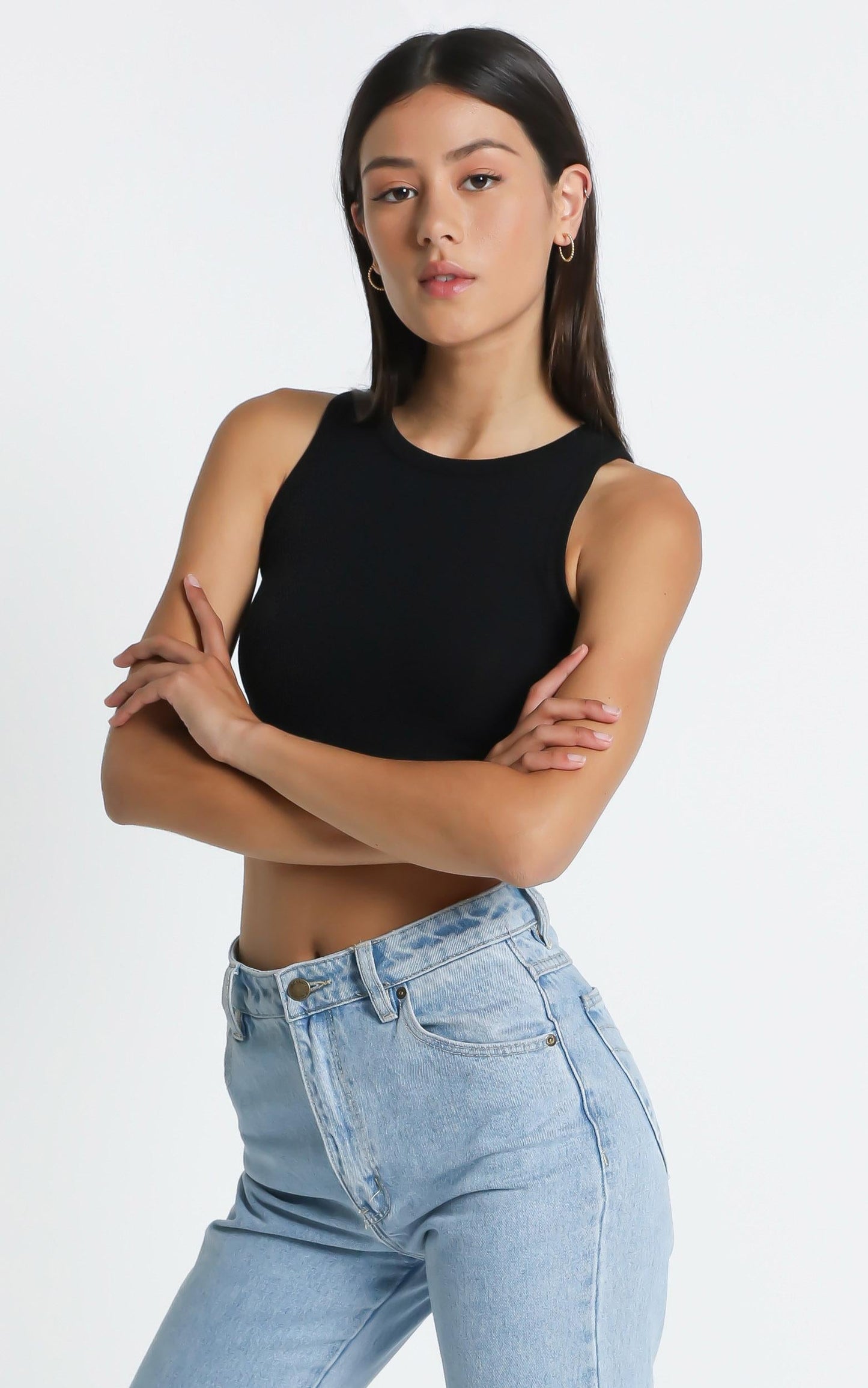 Uma Top in Black