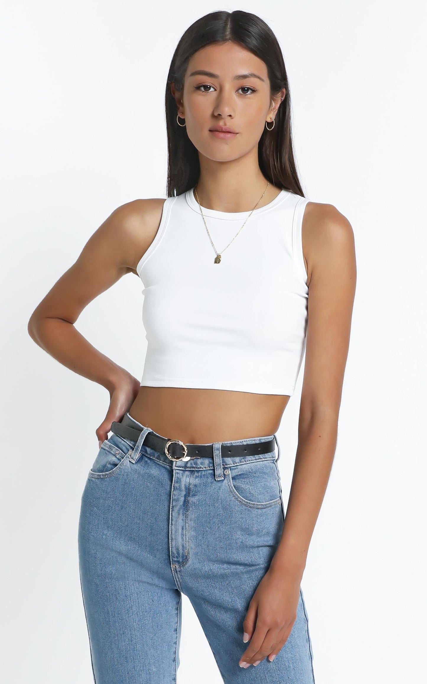 Uma Top in White