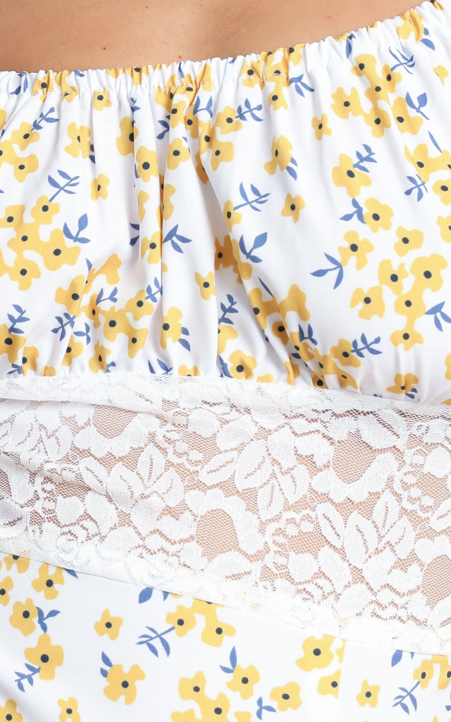 Harwood Dress in Yellow Floral