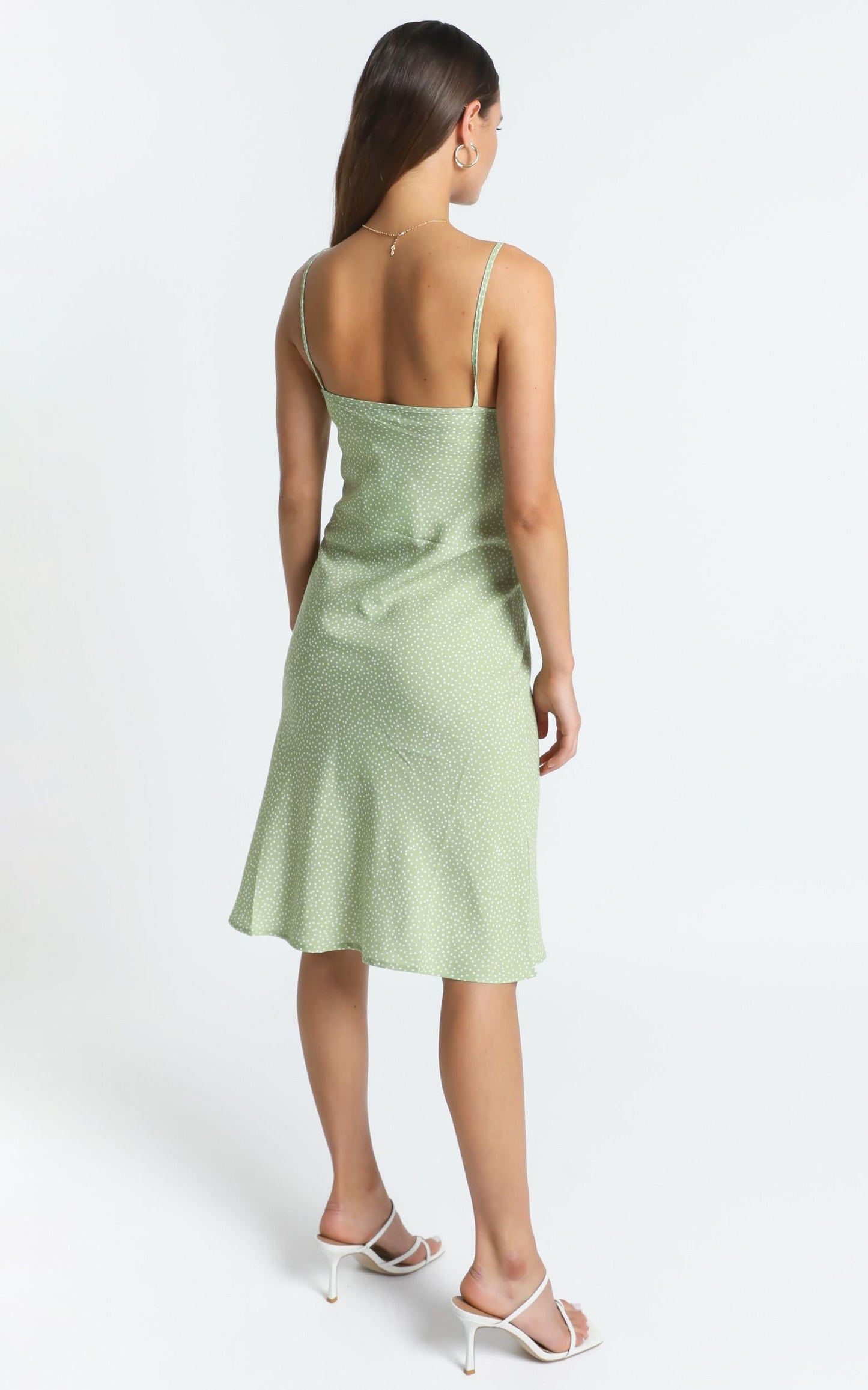 Orson Dress in Green Floral