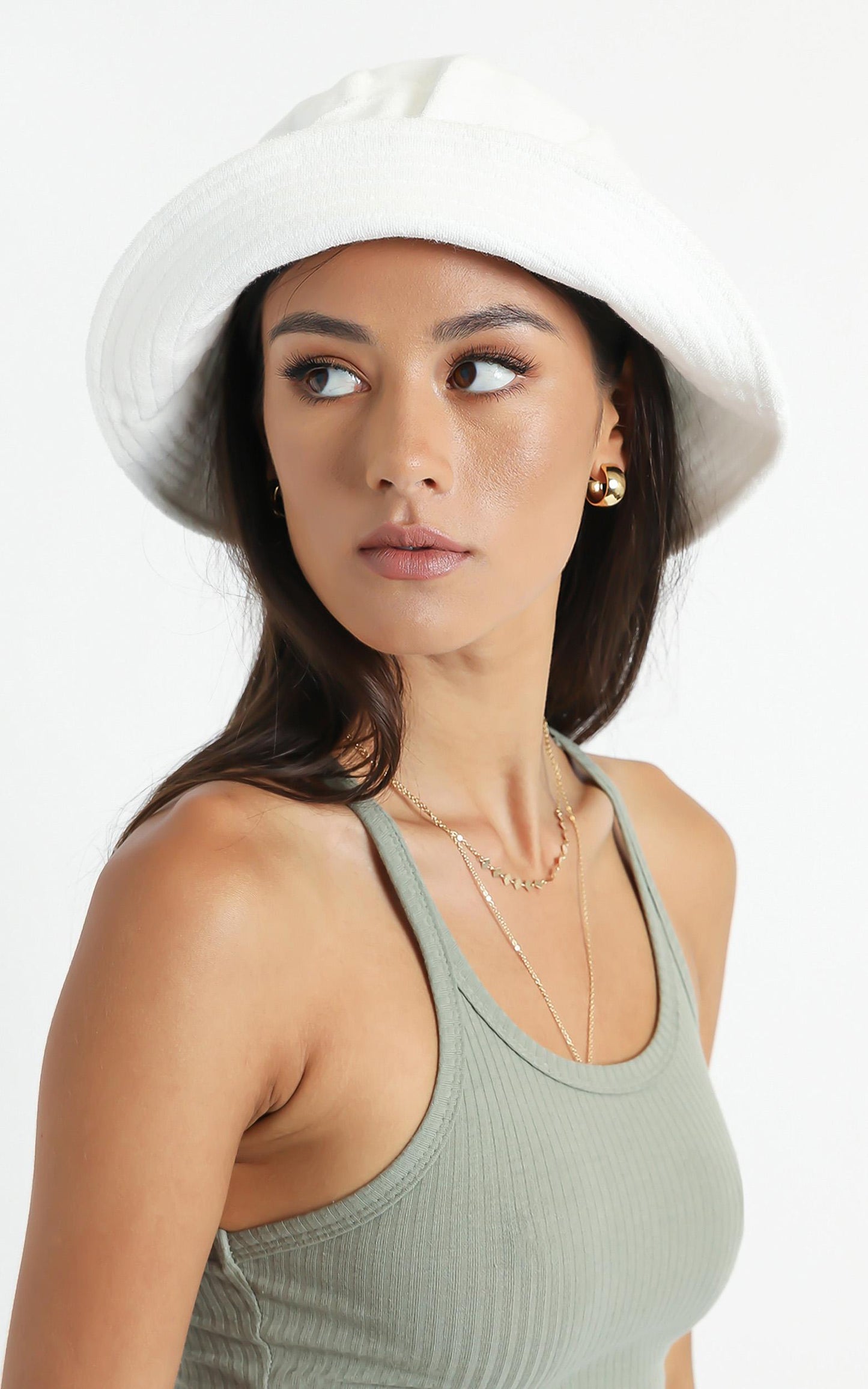Peta And Jain - Tobi Bucket Hat in White