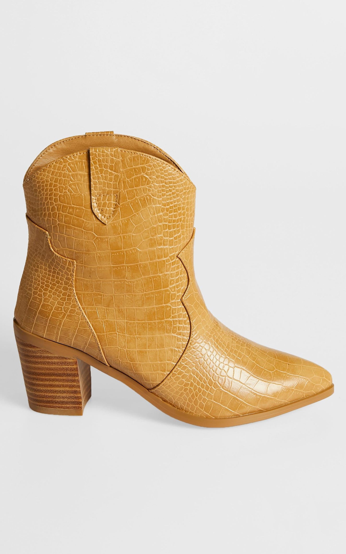 Billini - Nirvana Boots in Toffee Croc