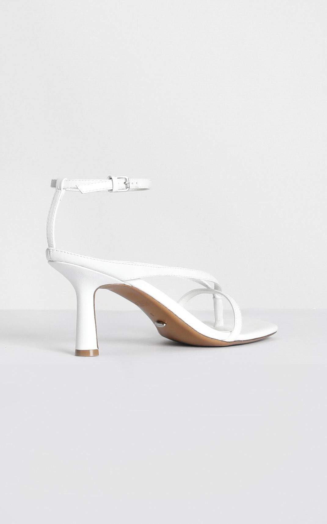 Tony Bianco - Becca Heels In White Kid