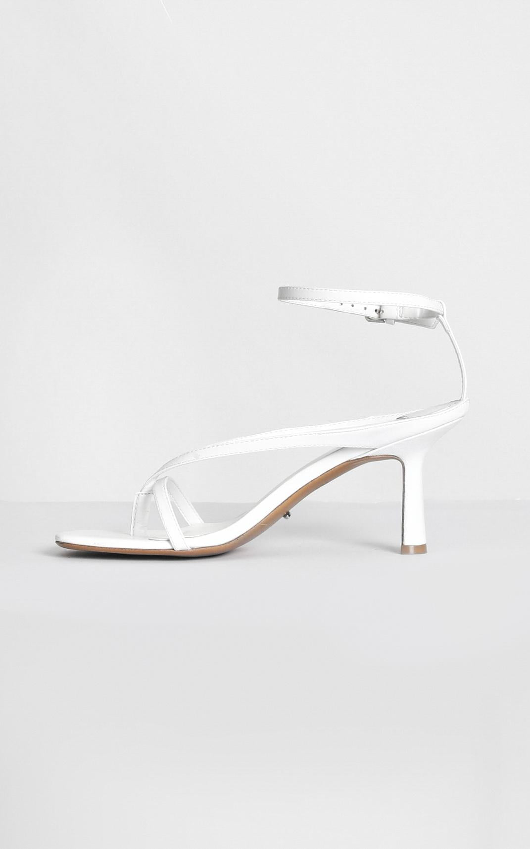 Tony Bianco - Becca Heels In White Kid