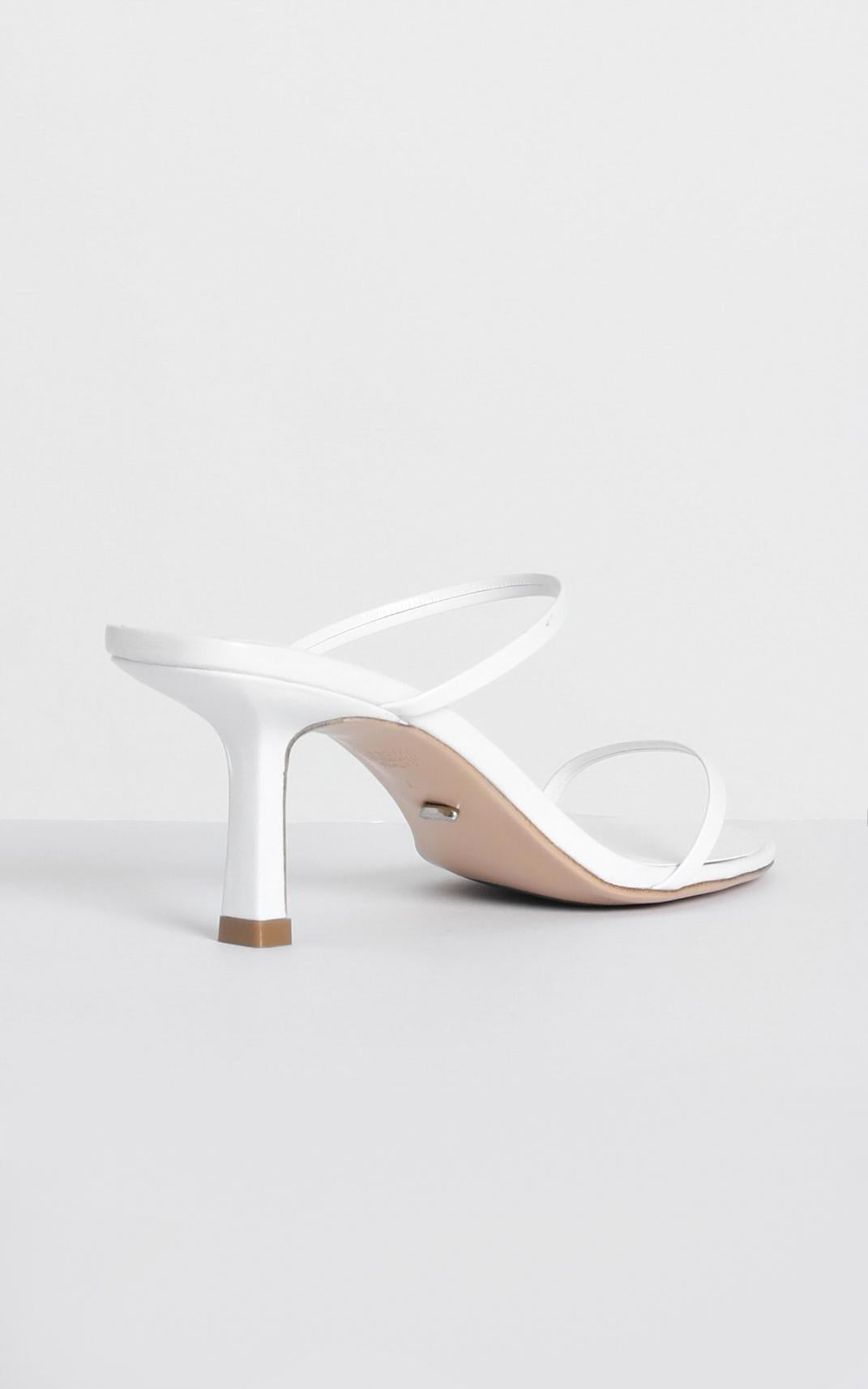 Tony Bianco - Camille Heels In White Kid