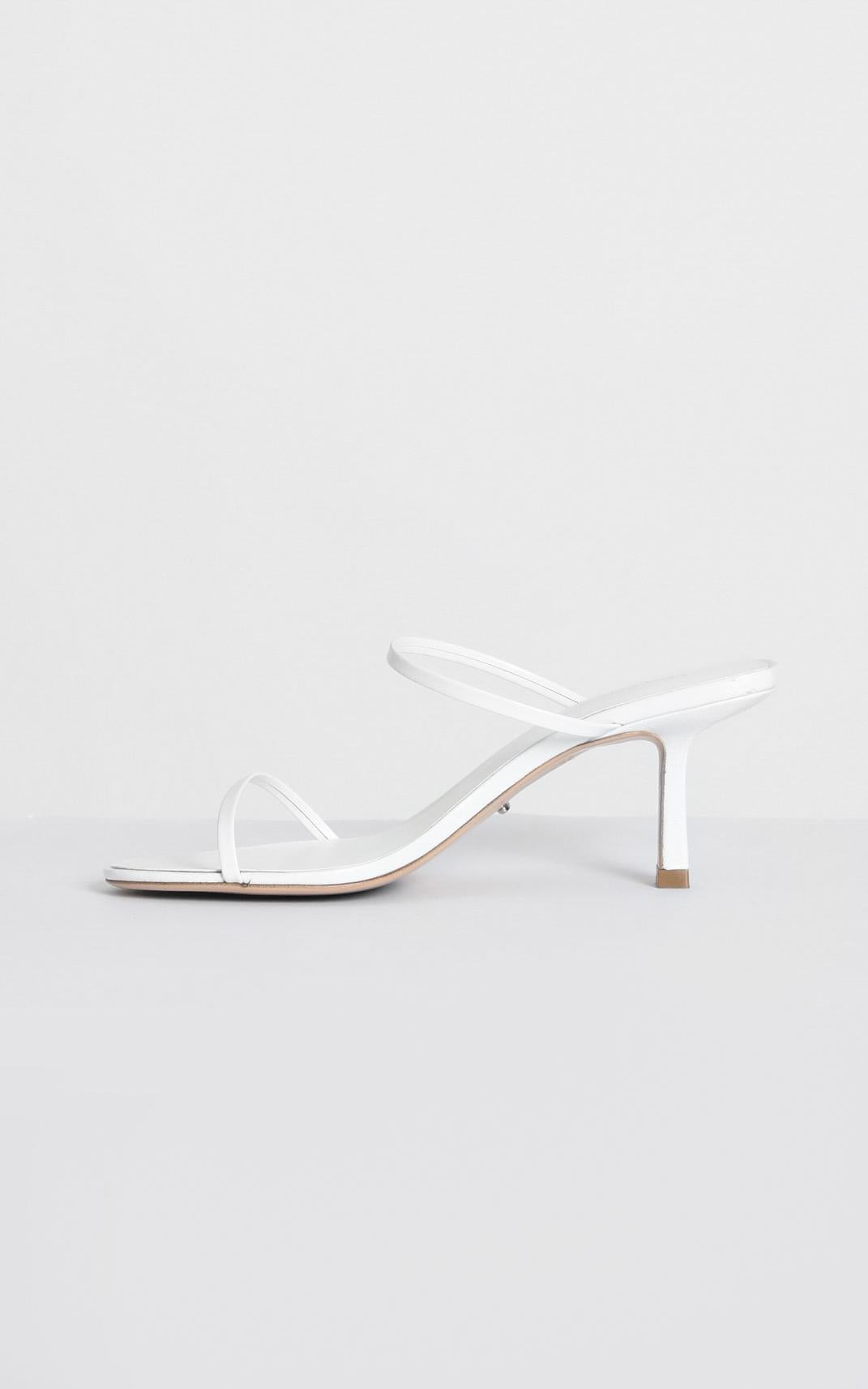 Tony Bianco - Camille Heels In White Kid