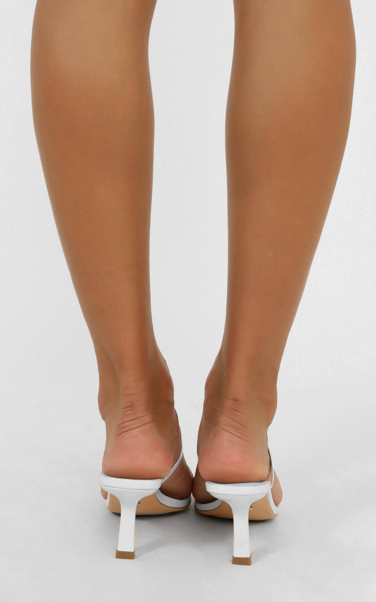 Tony Bianco - Camille Heels In White Kid