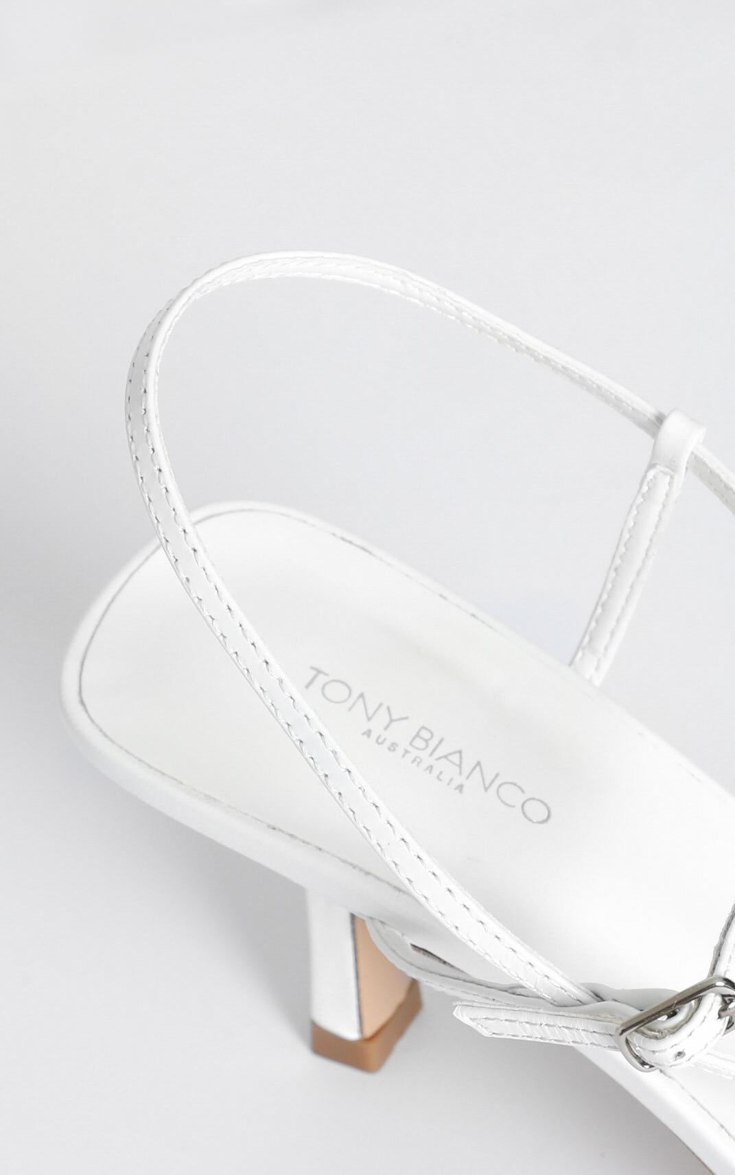Tony Bianco - Caprice Heels In White Kid