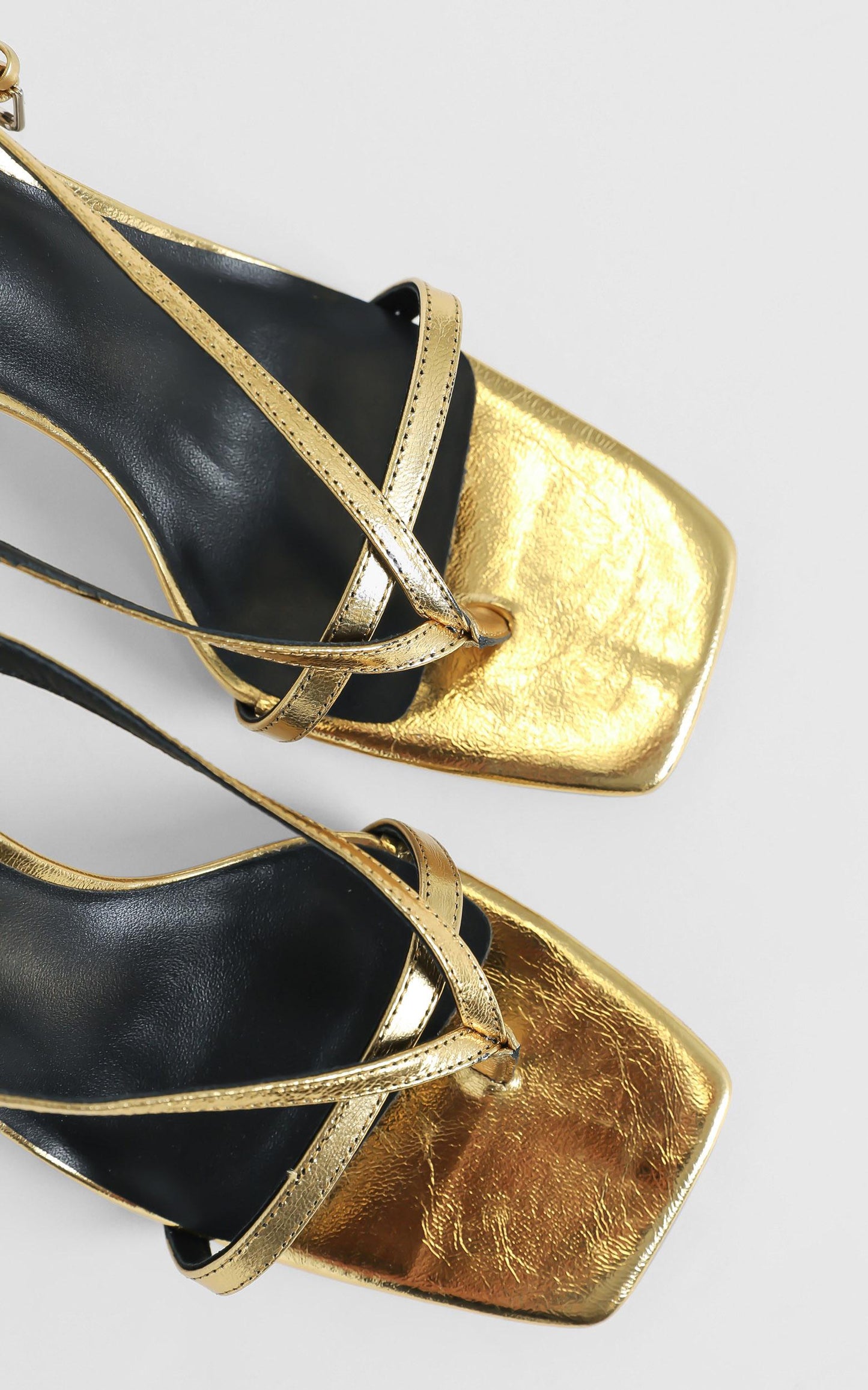 Tony Bianco - Faythe Heels in Gold Foil