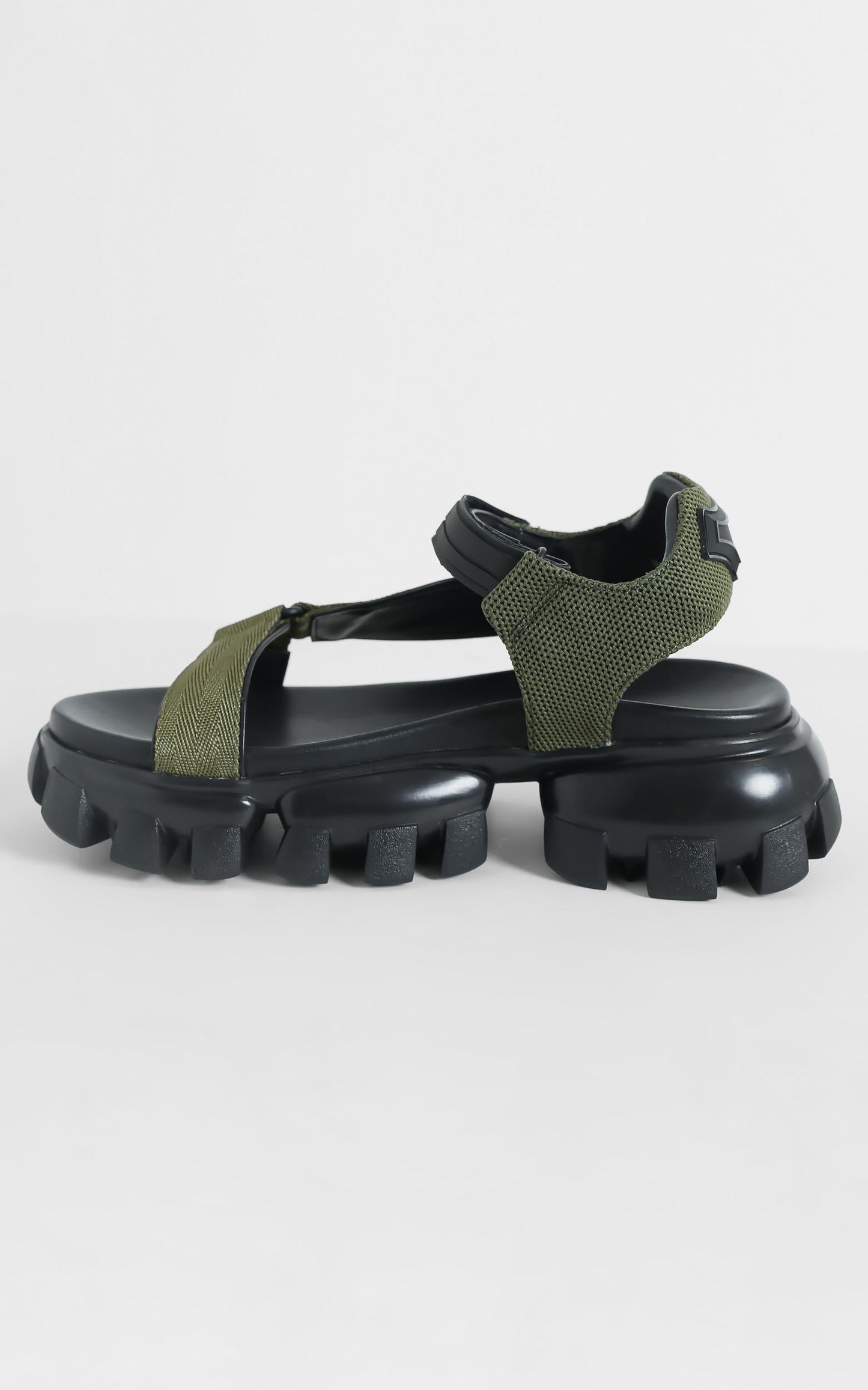 Tony Bianco - Nikita Sandals in Khaki Grosgrain