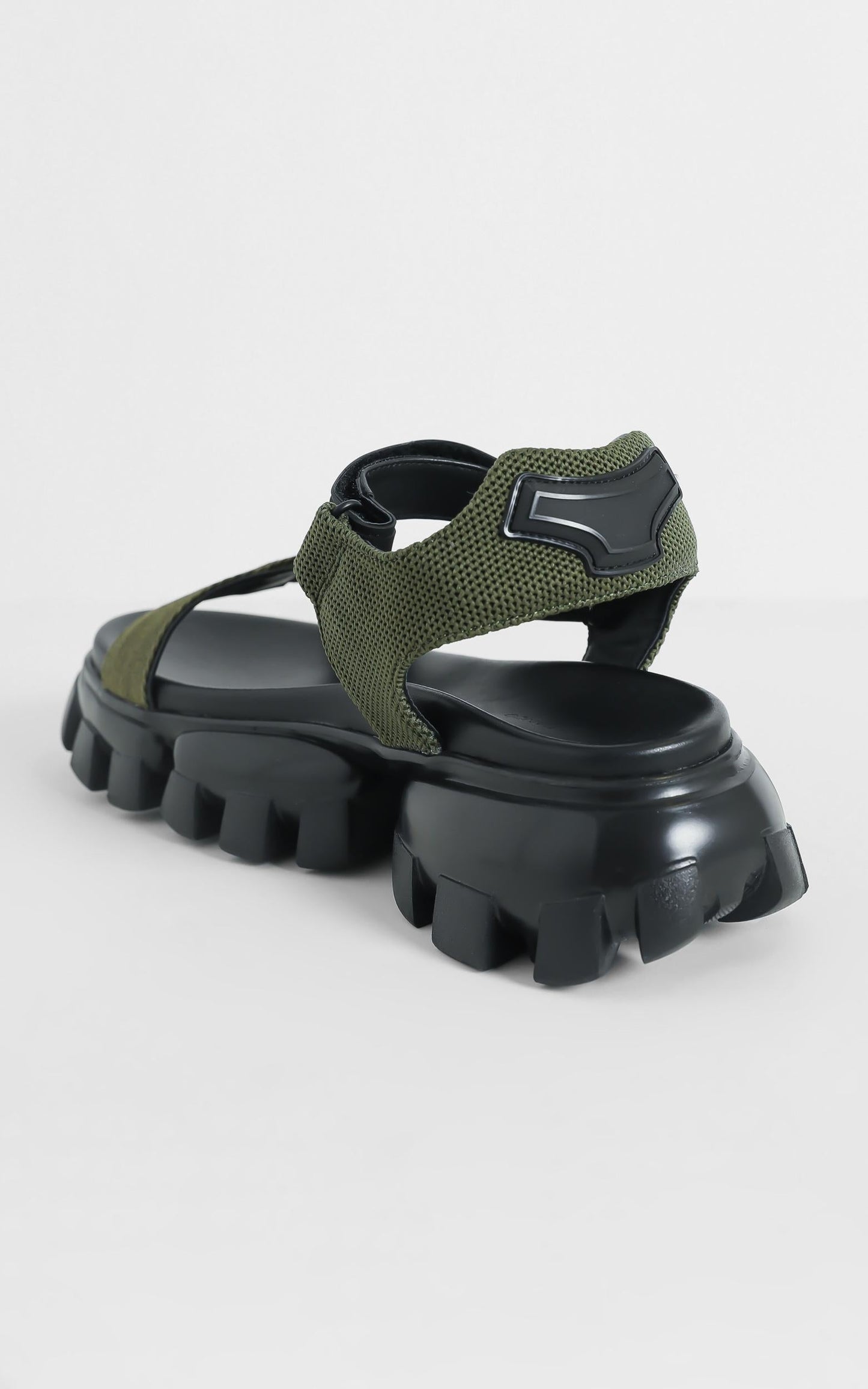 Tony Bianco - Nikita Sandals in Khaki Grosgrain