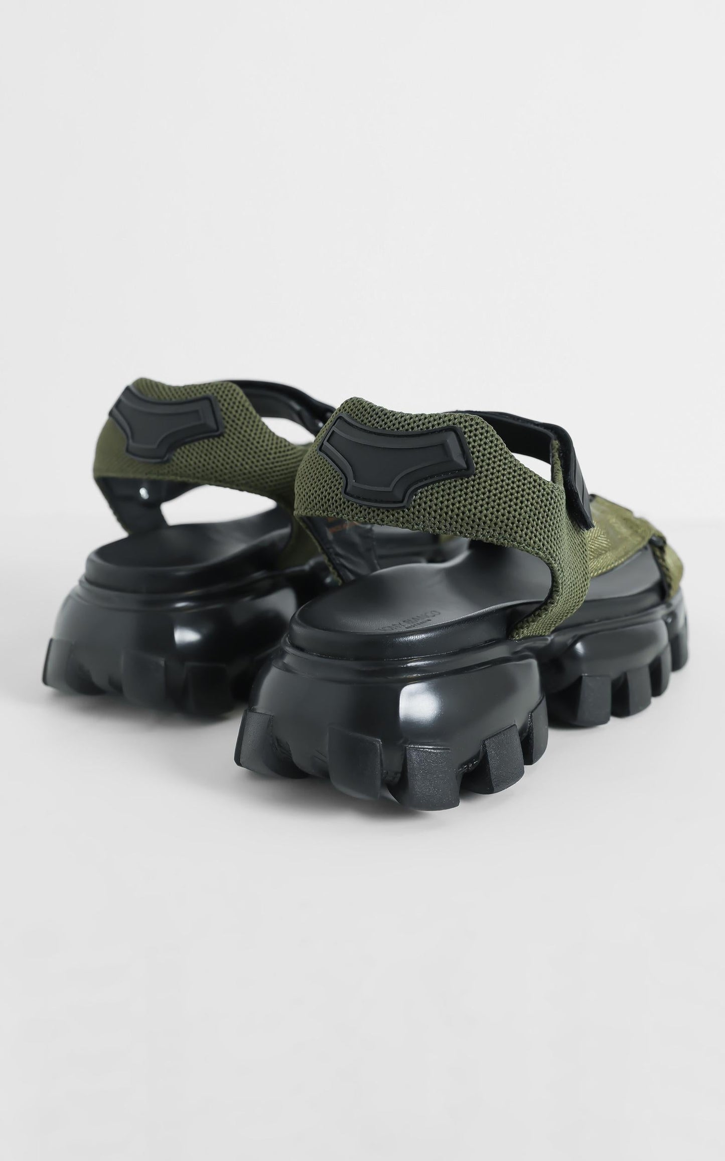 Tony Bianco - Nikita Sandals in Khaki Grosgrain