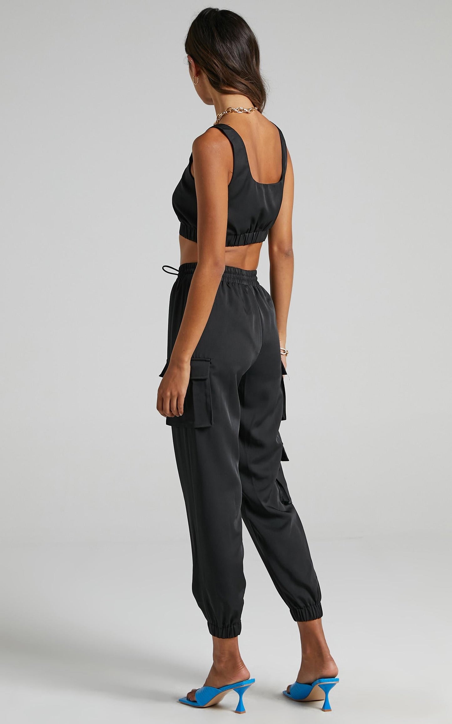 Toria Two Piece Set in Black