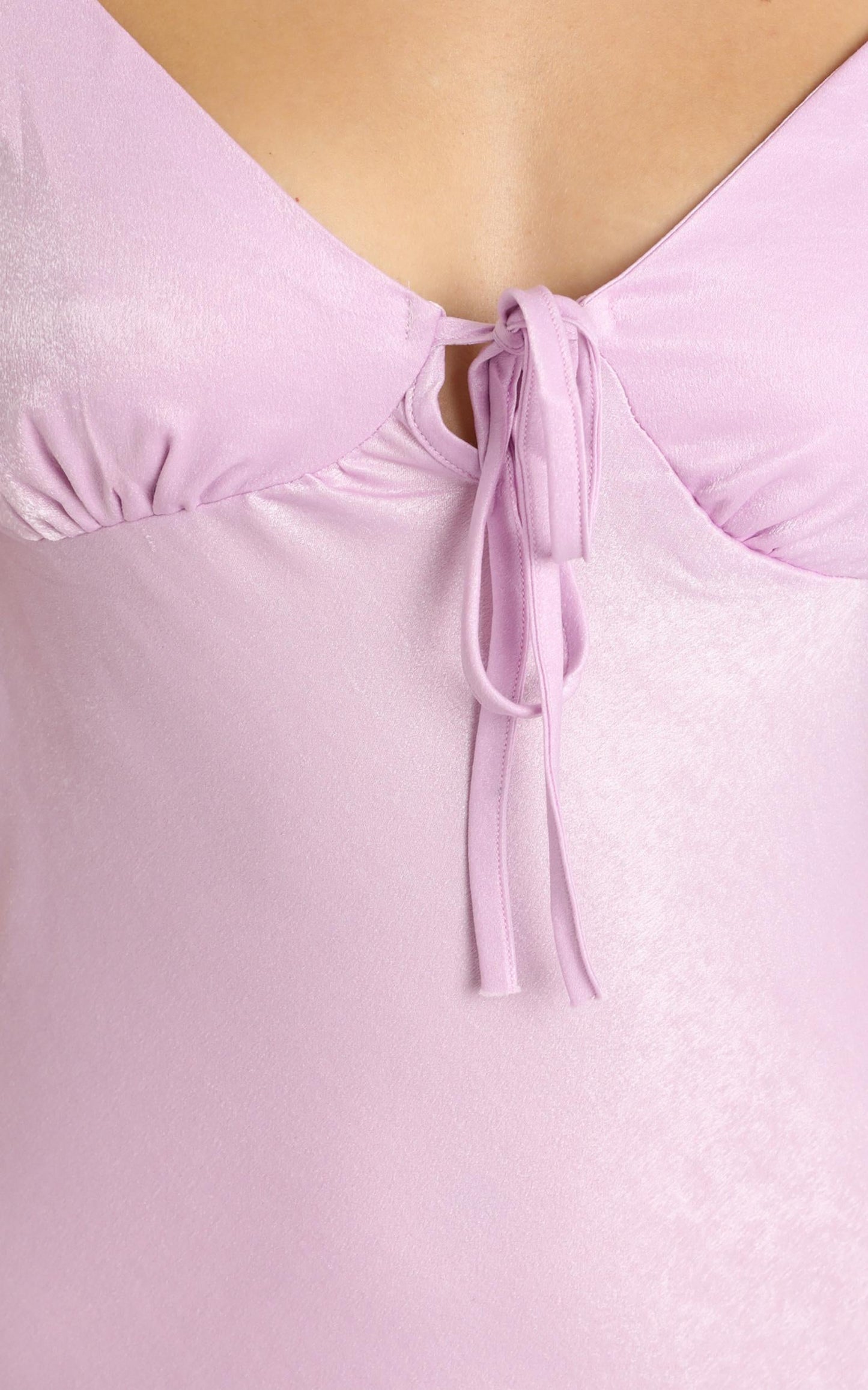 Toss The Dice Dress In Lilac