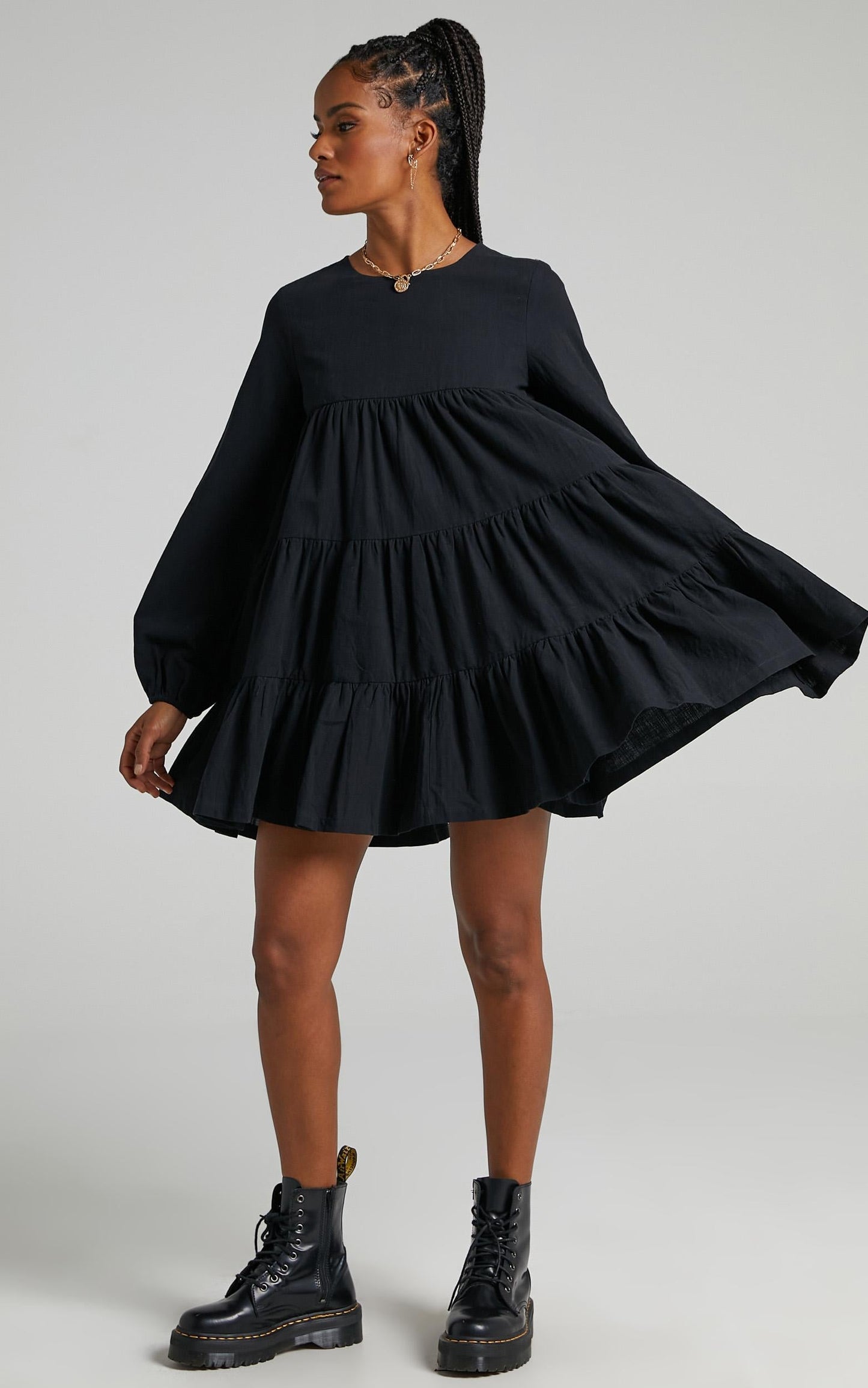 Toulouse Dress in Black