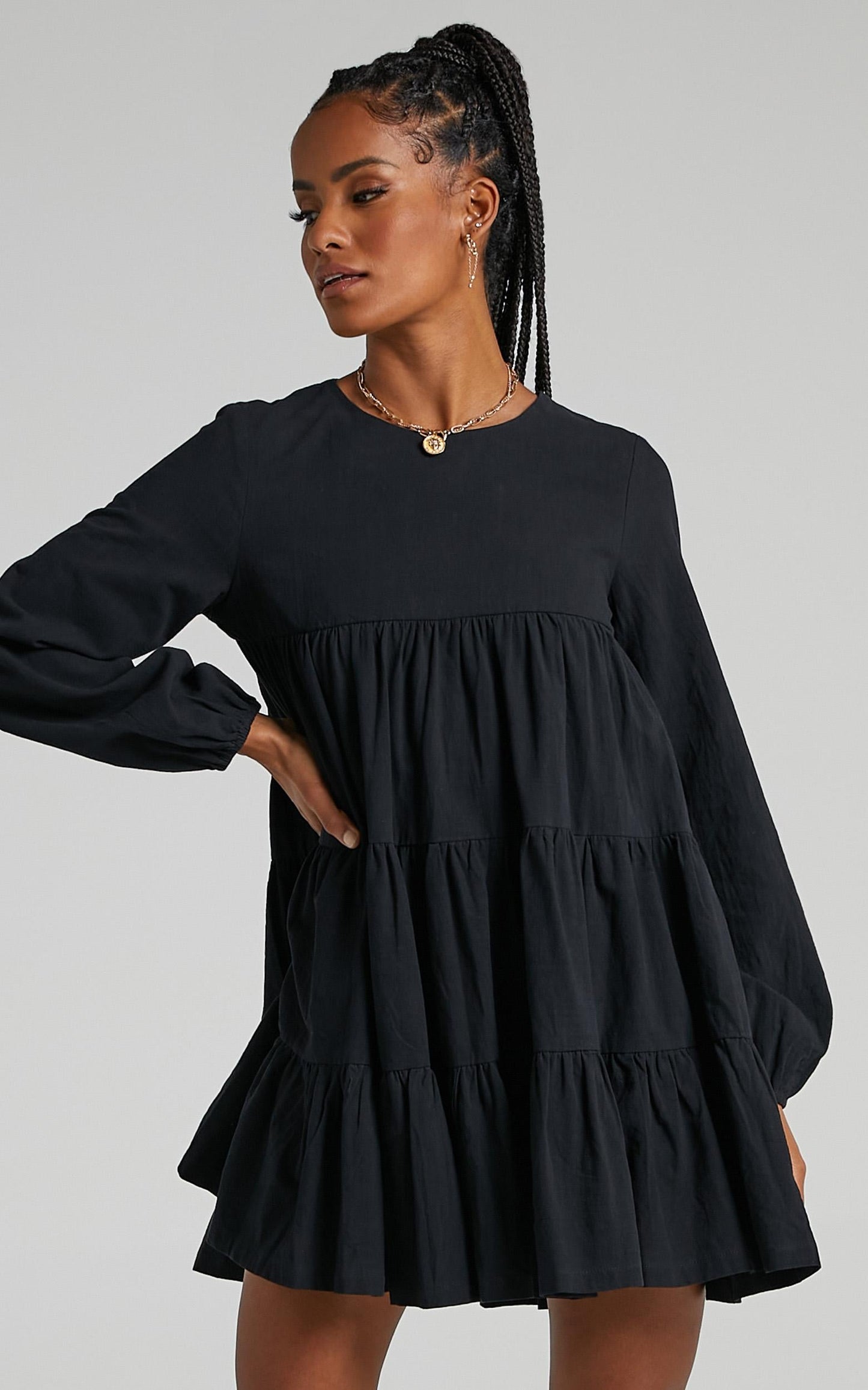 Toulouse Dress in Black