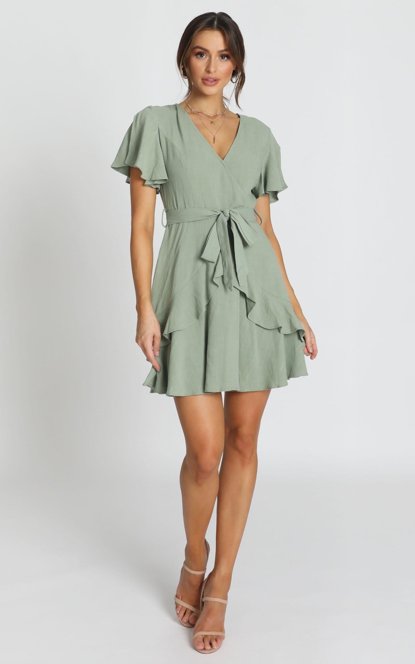 Treat You Right Dress In Green