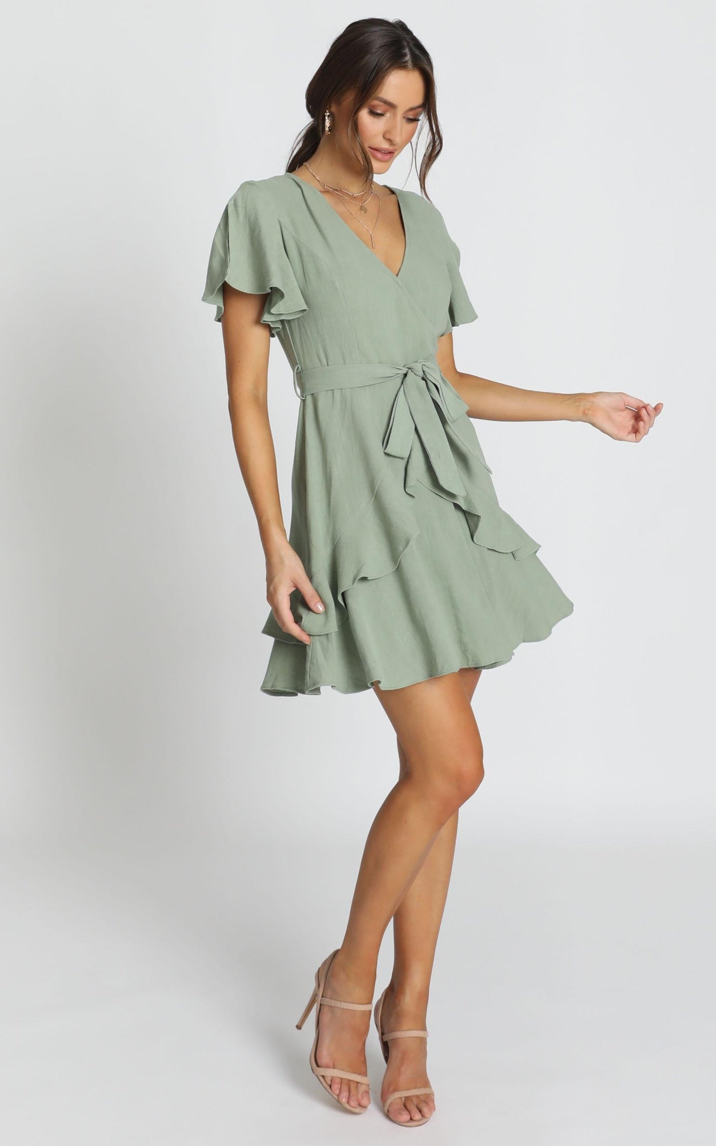 Treat You Right Dress In Green