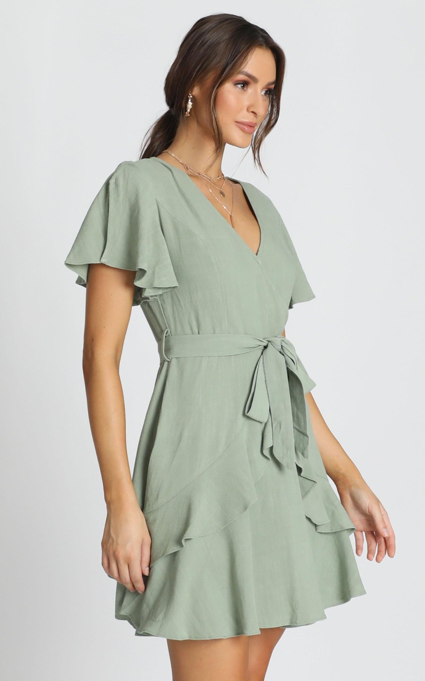 Treat You Right Dress In Green