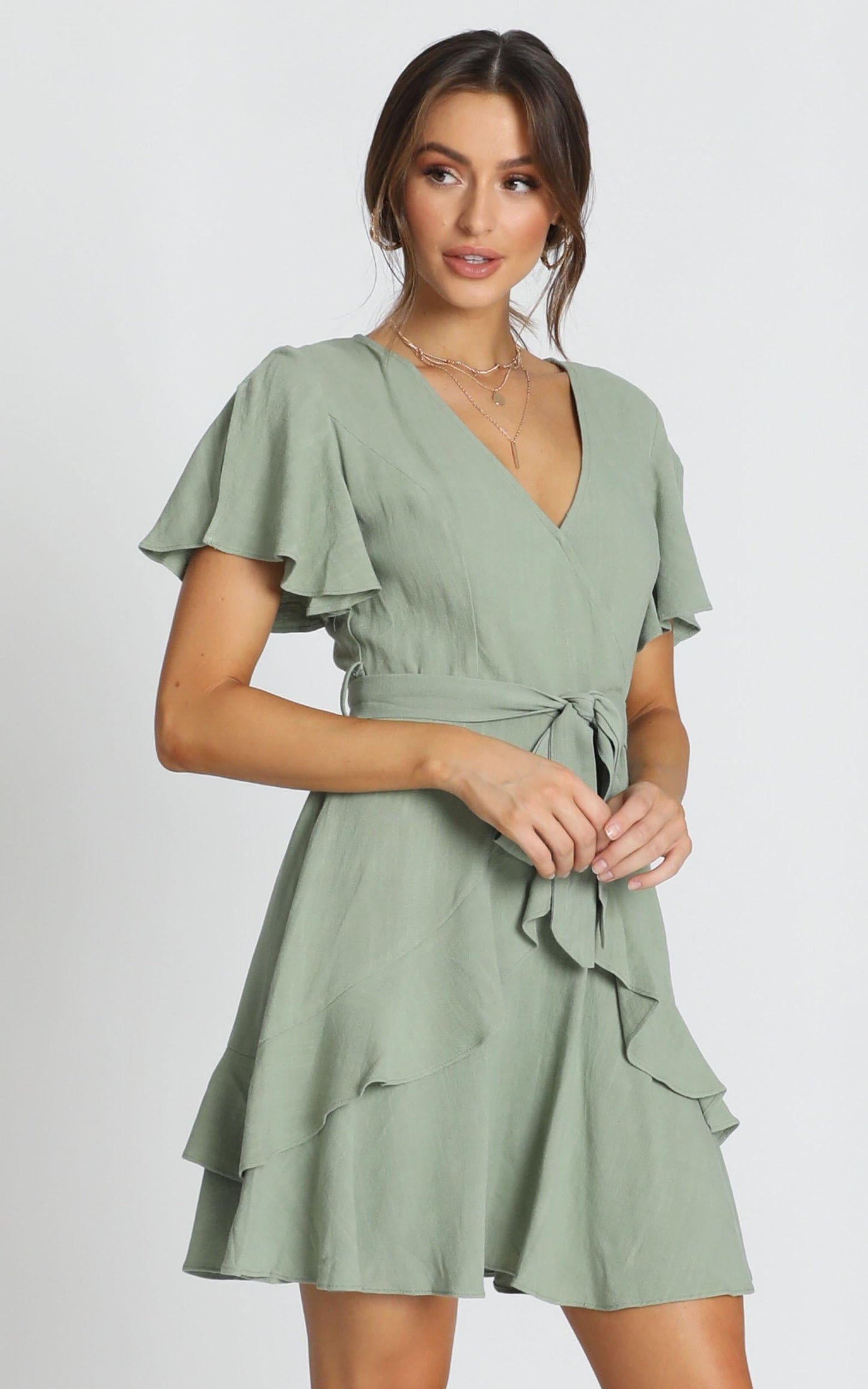 Treat You Right Dress In Green