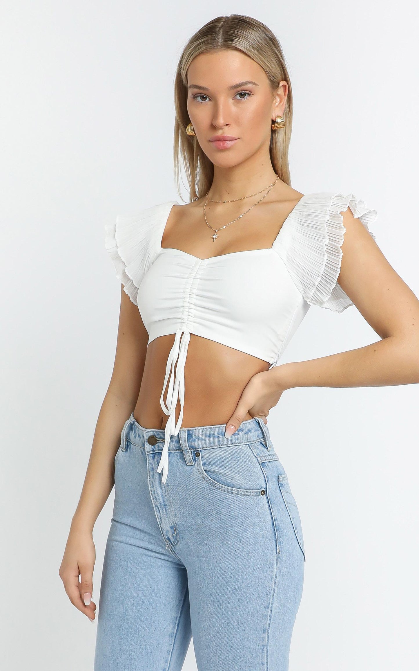 Kennedy Top in White