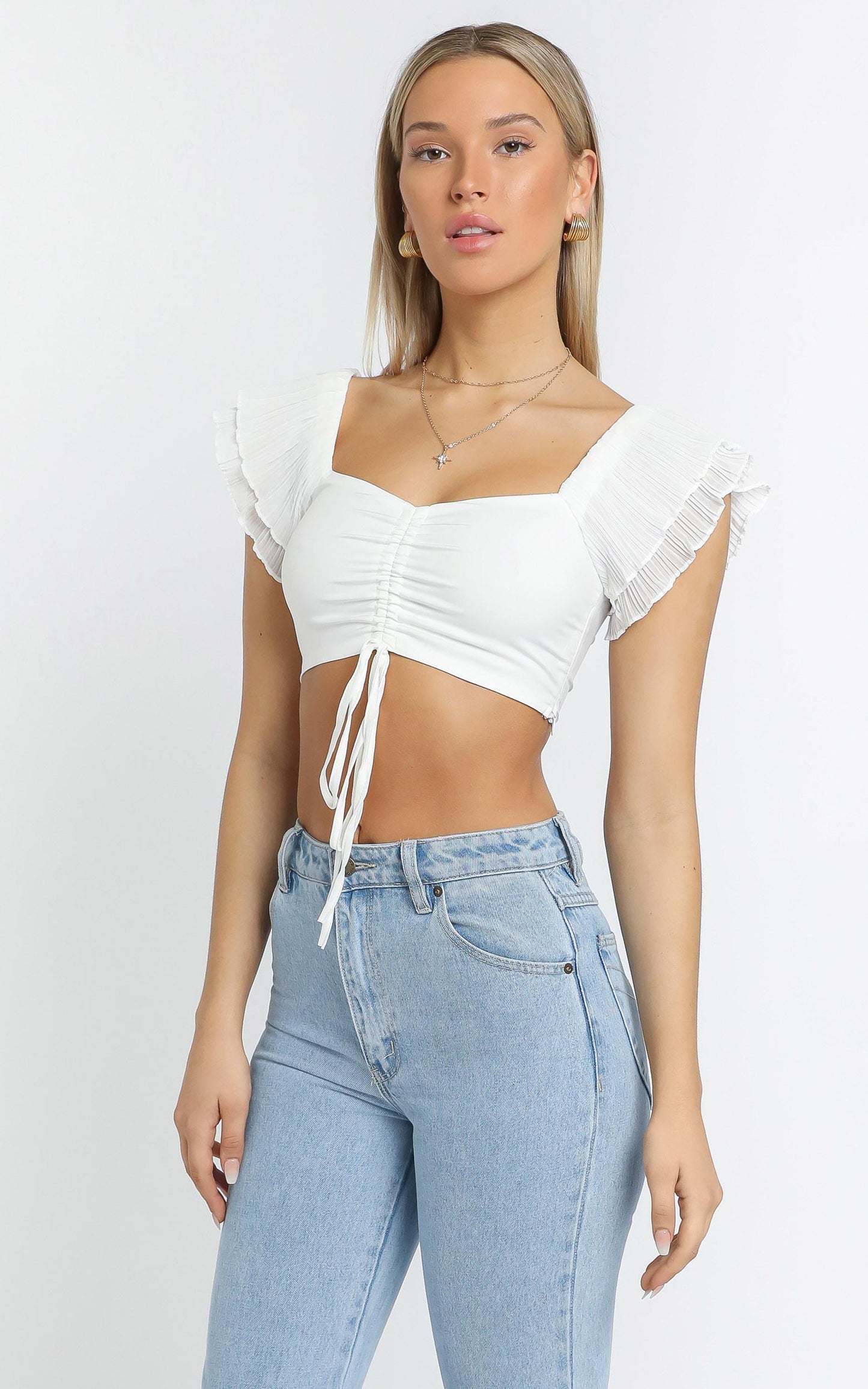 Kennedy Top in White
