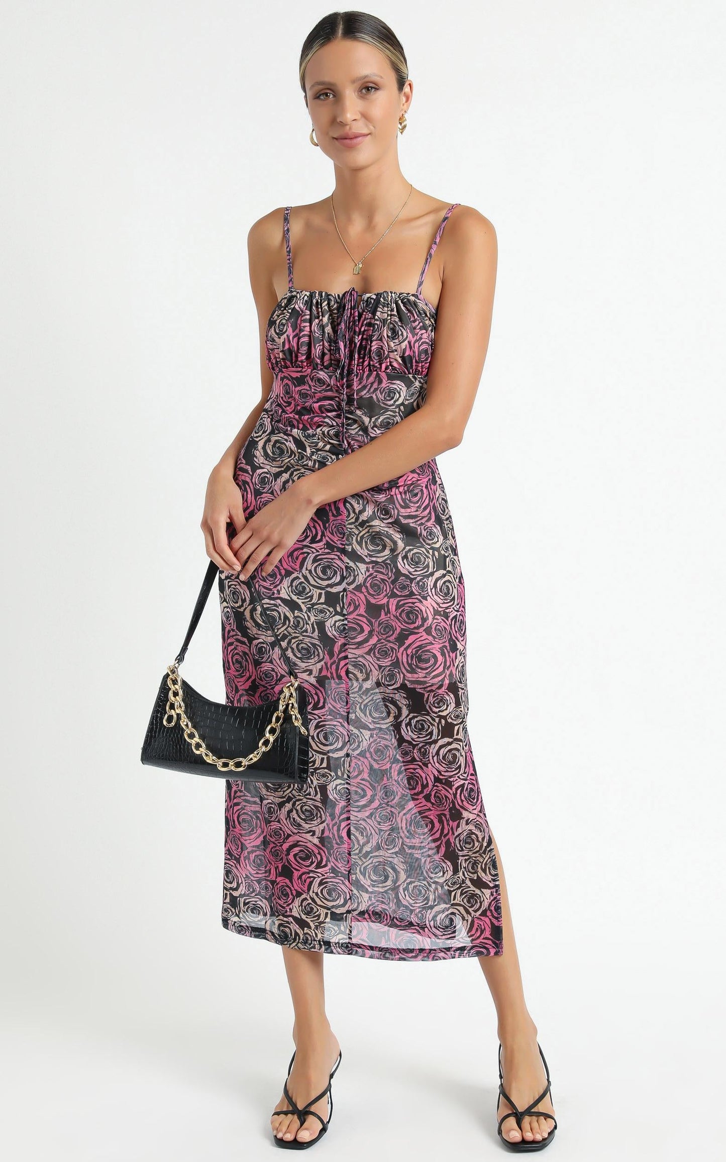 Twiin - Sabine Midi Dress in Multi