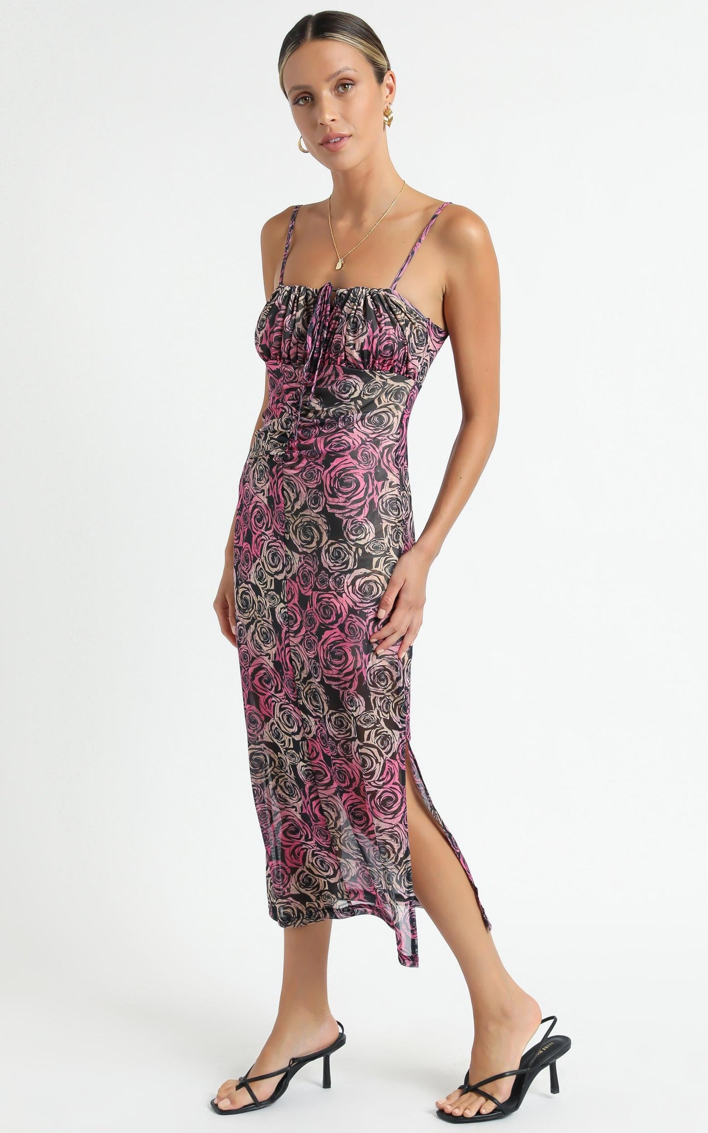 Twiin - Sabine Midi Dress in Multi