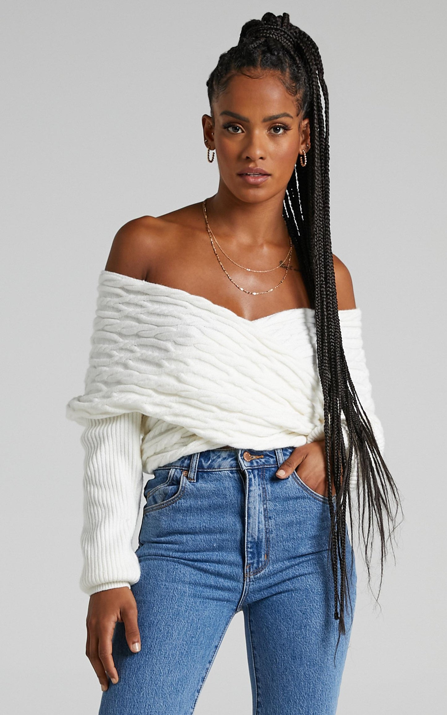 Twilah Jumper in White