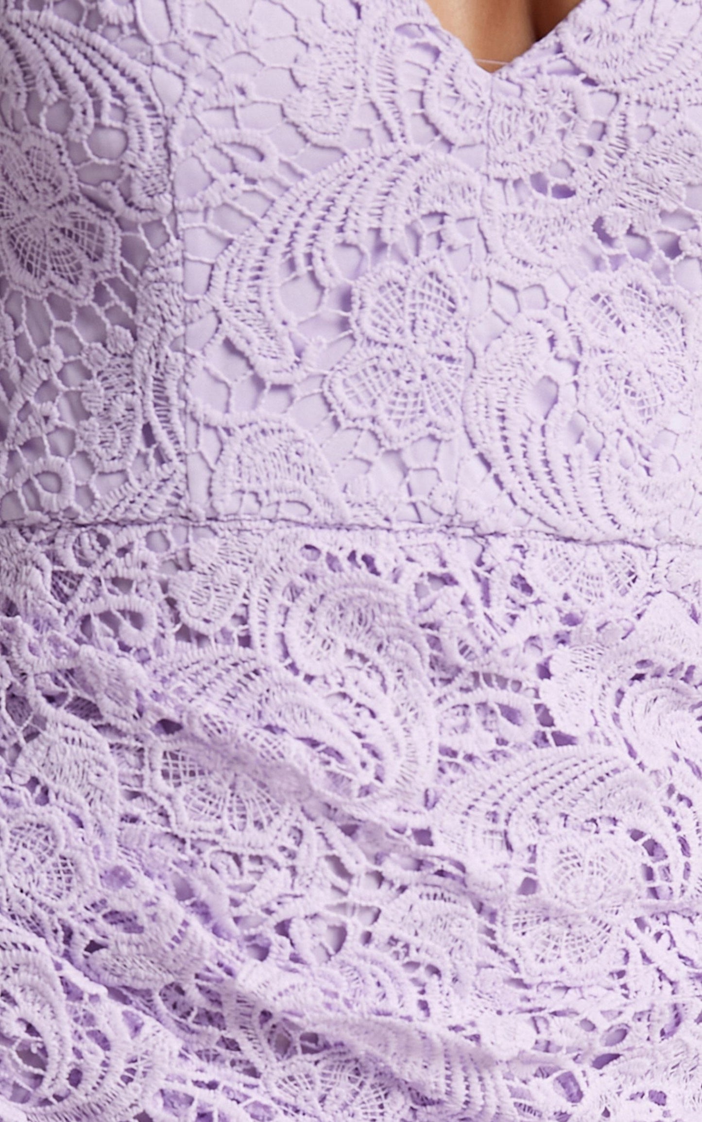 Typical Lover Dress in Lilac Lace