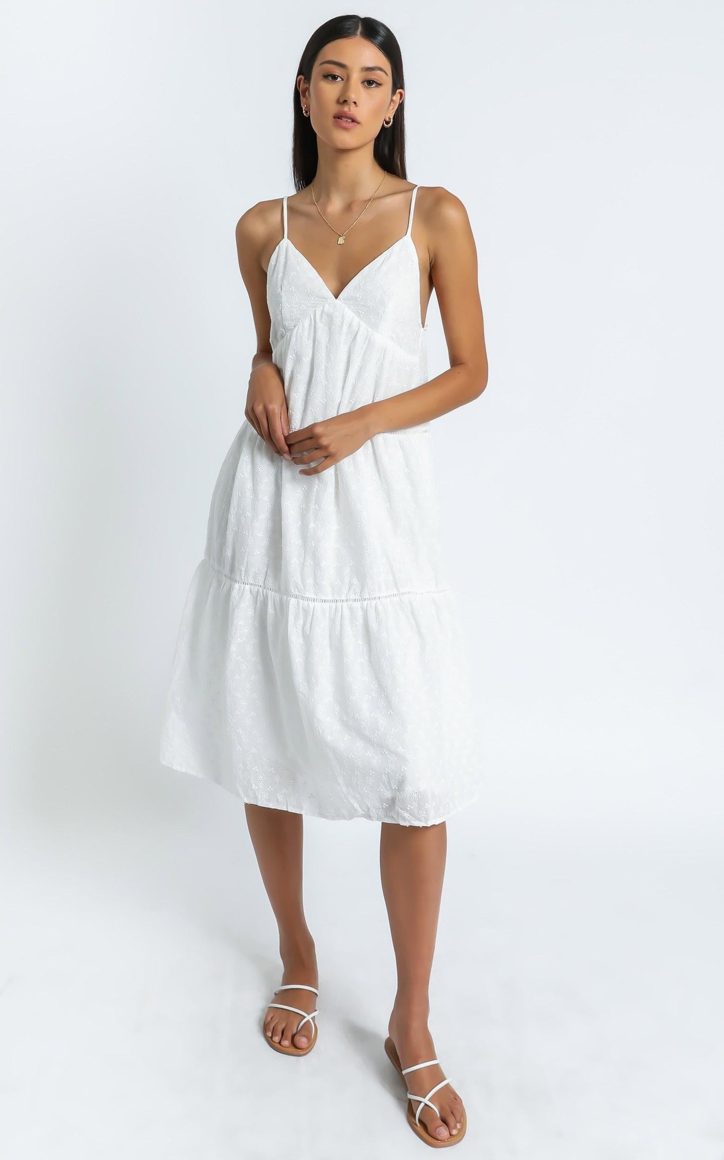 Kyleen Dress in White