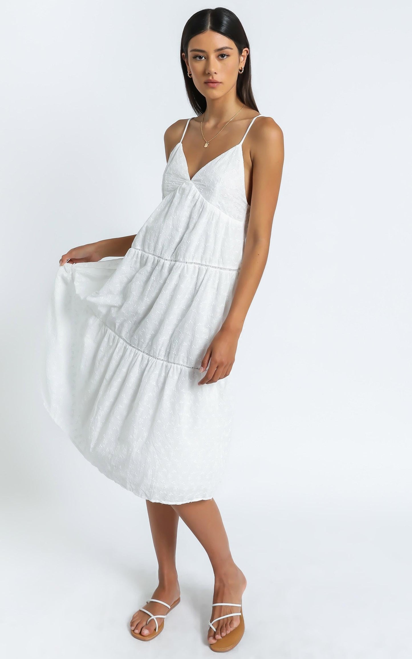 Kyleen Dress in White