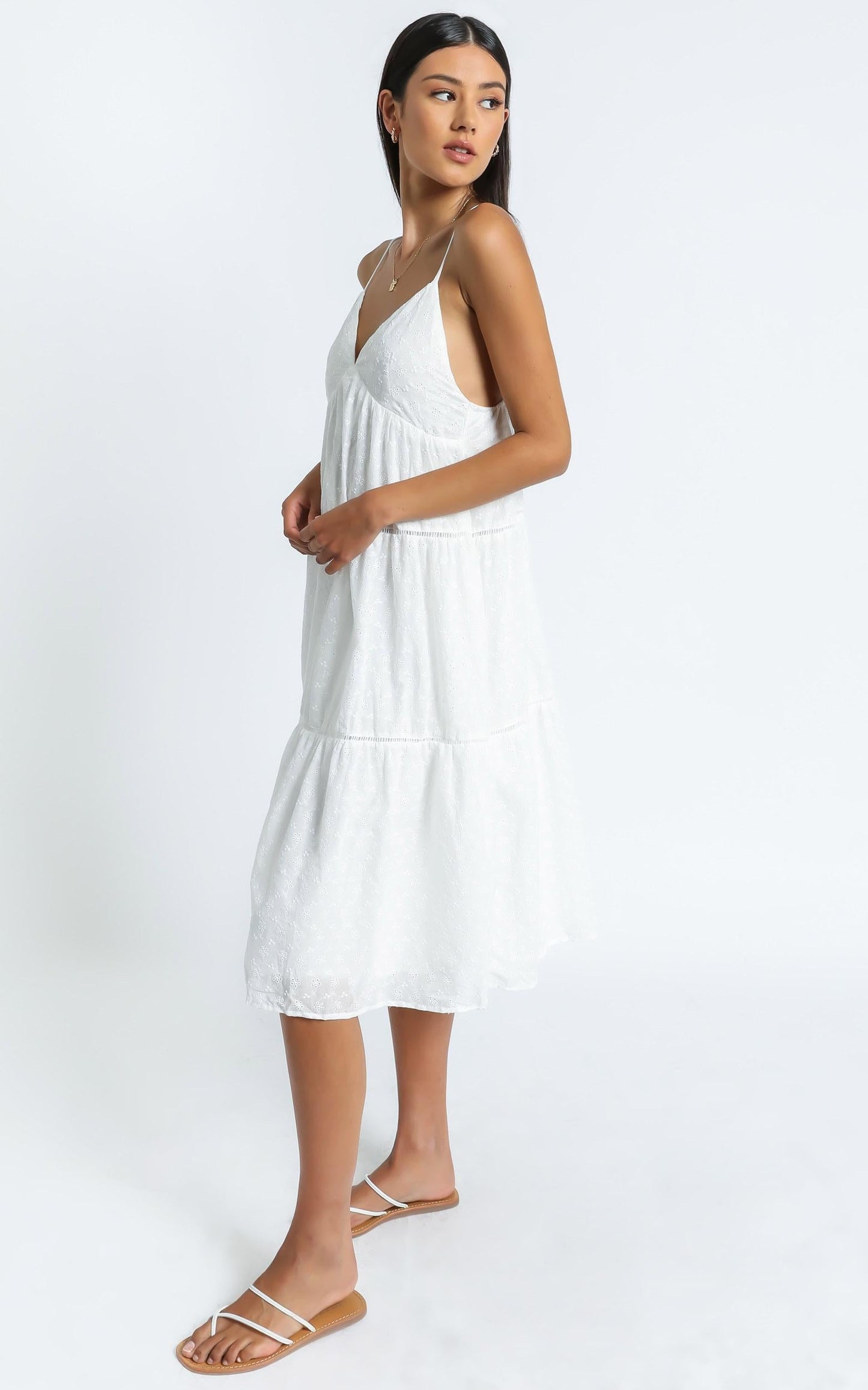 Kyleen Dress in White
