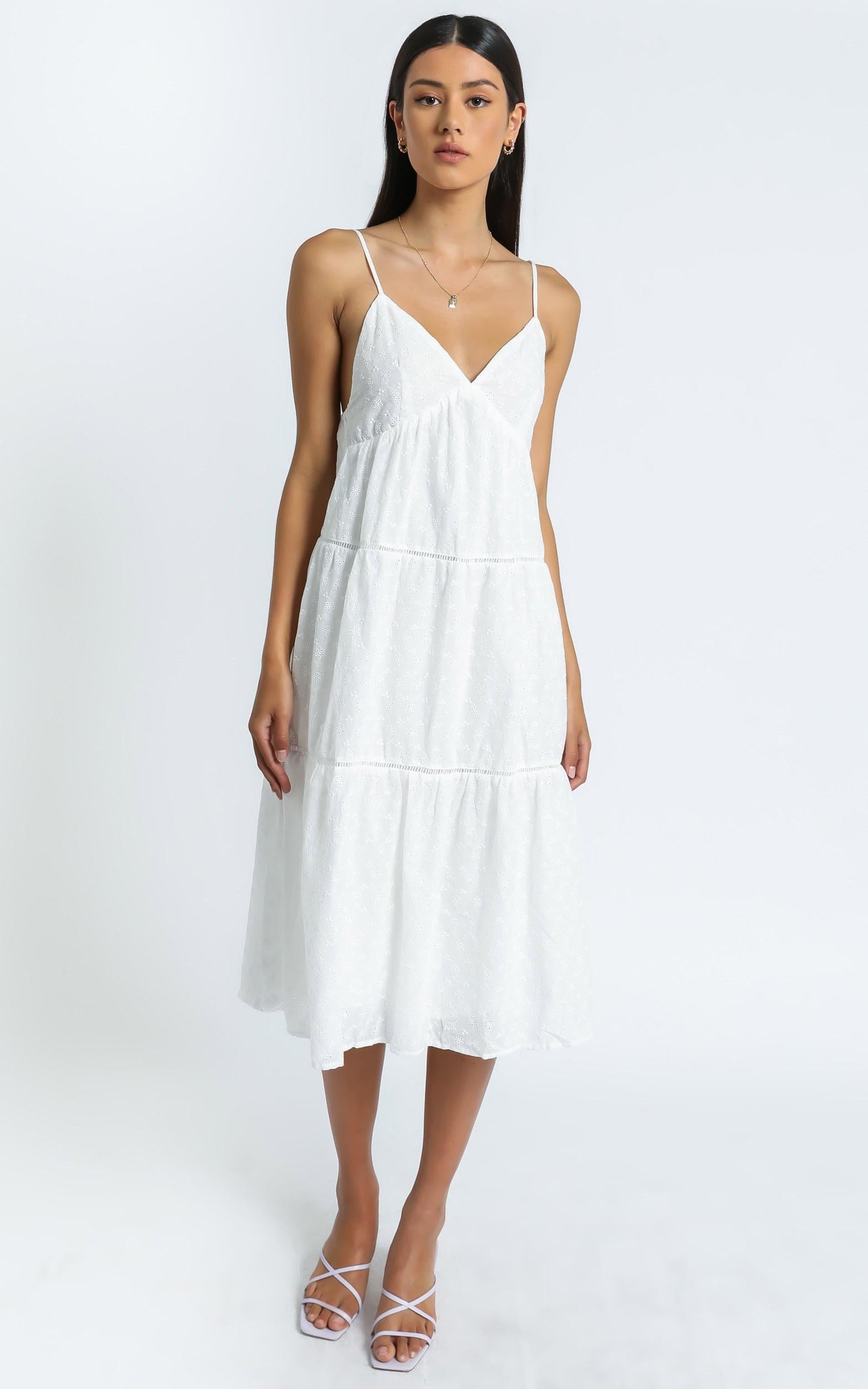 Kyleen Dress in White