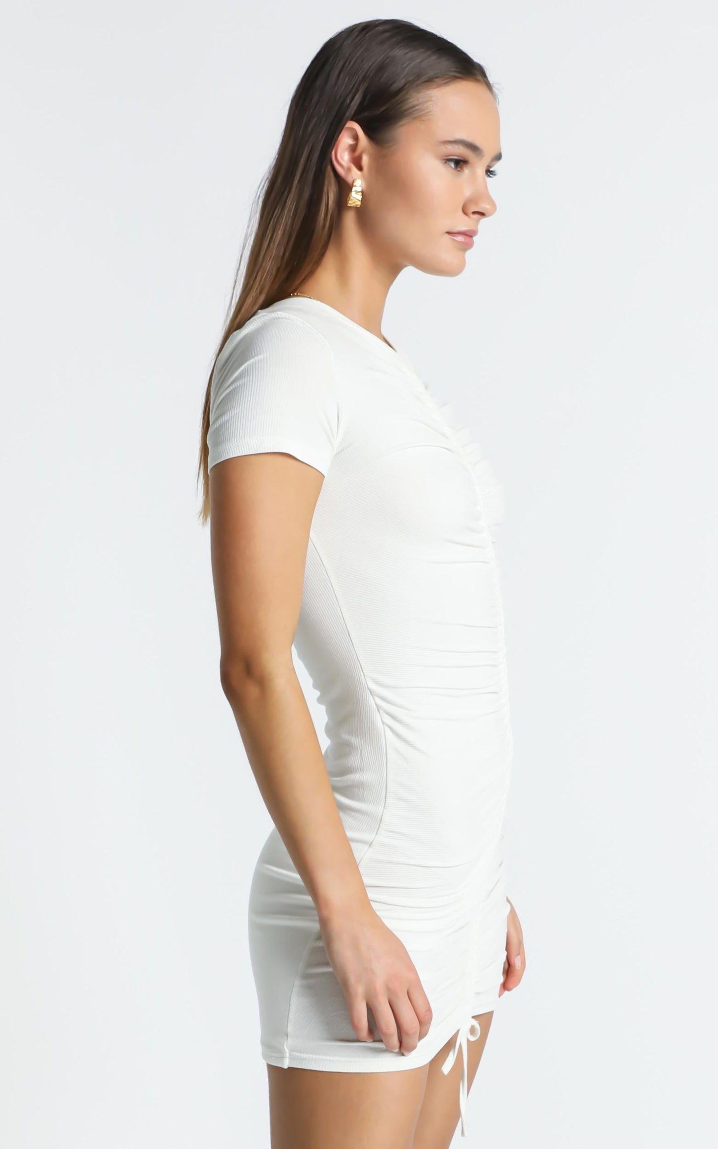 Kayne Dress in White