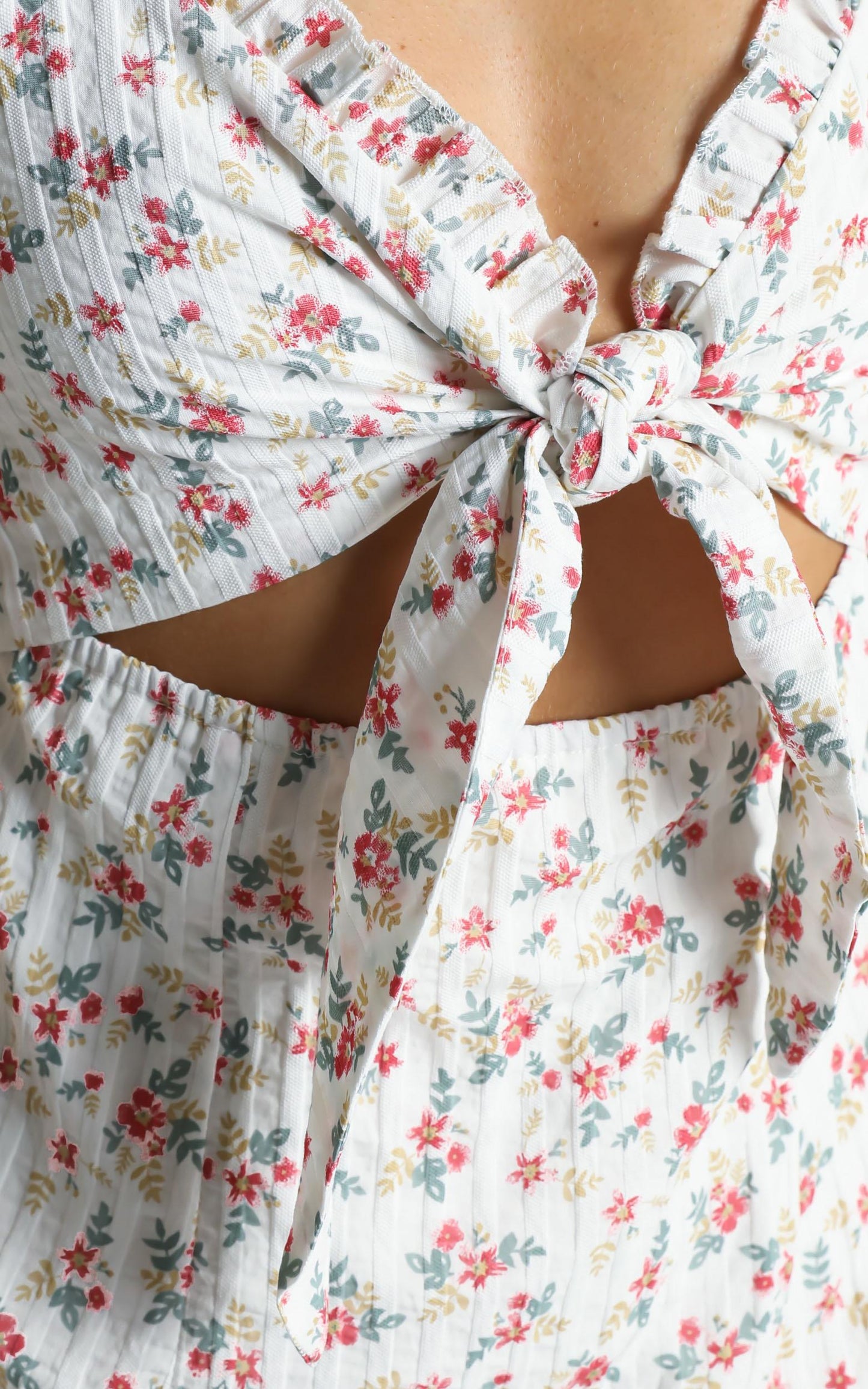 Tennessee Dress in White Floral