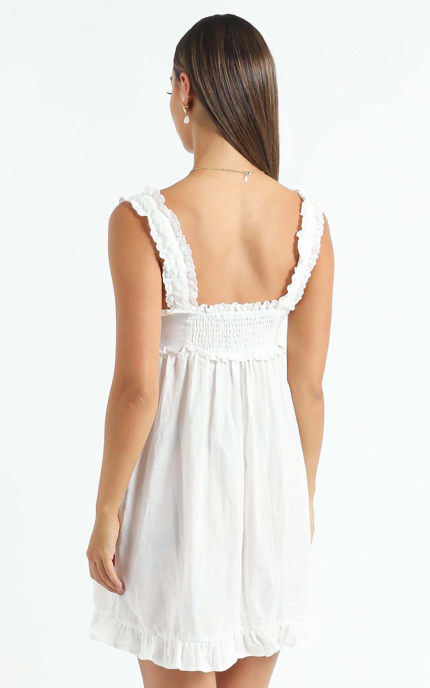 Danica Dress in White
