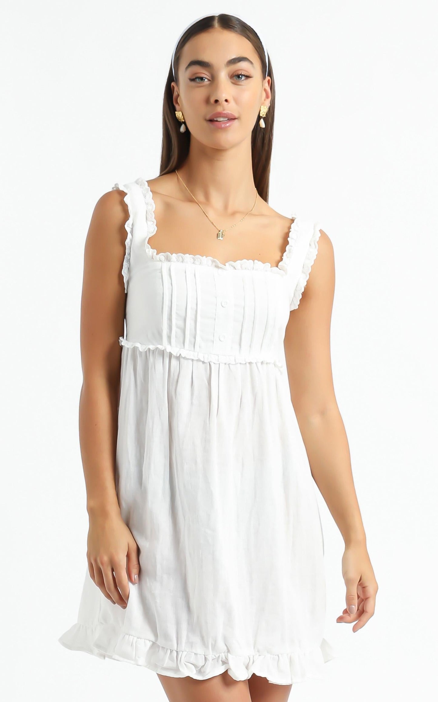 Danica Dress in White