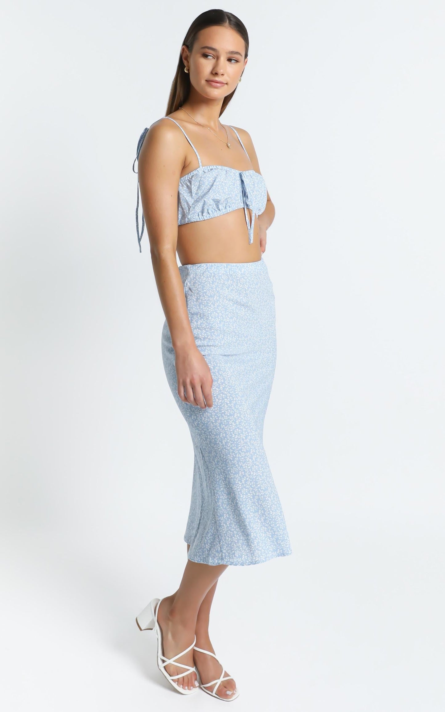 Bodhi Two Piece in Blue Floral