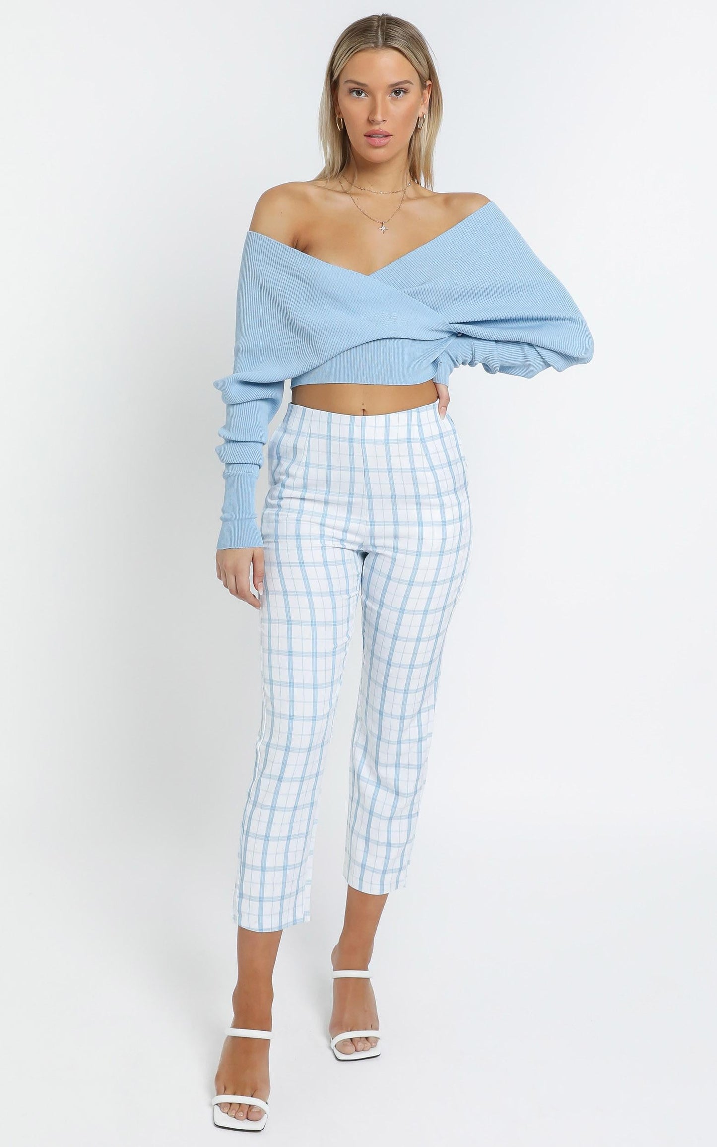 Fletcher Pant in Blue Check